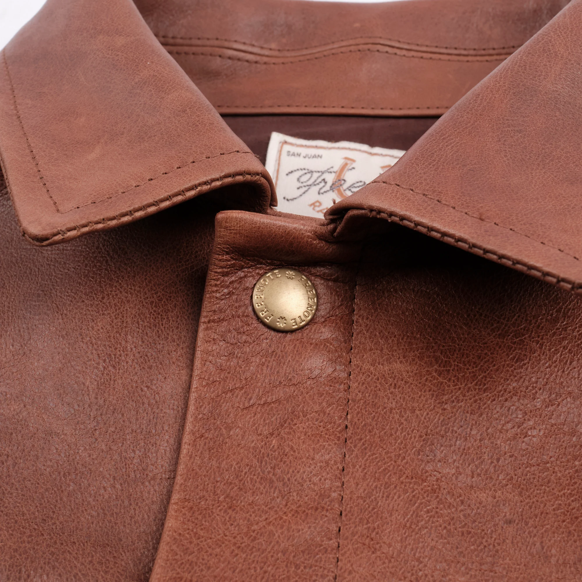 Riders Jacket Tobacco Horsehide - Image 5