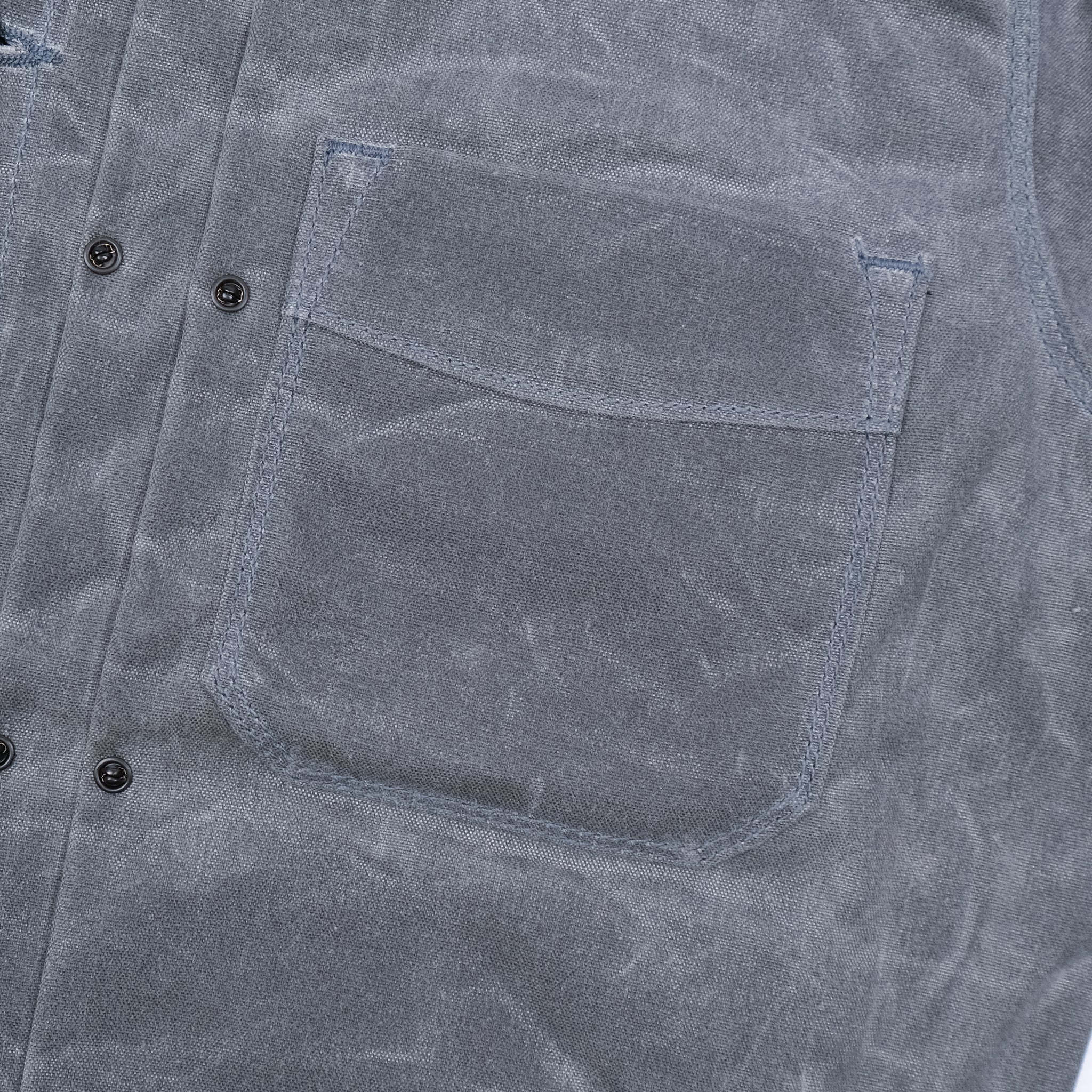 Riders Jacket Waxed Canvas <span> Charcoal</span> - Image 5