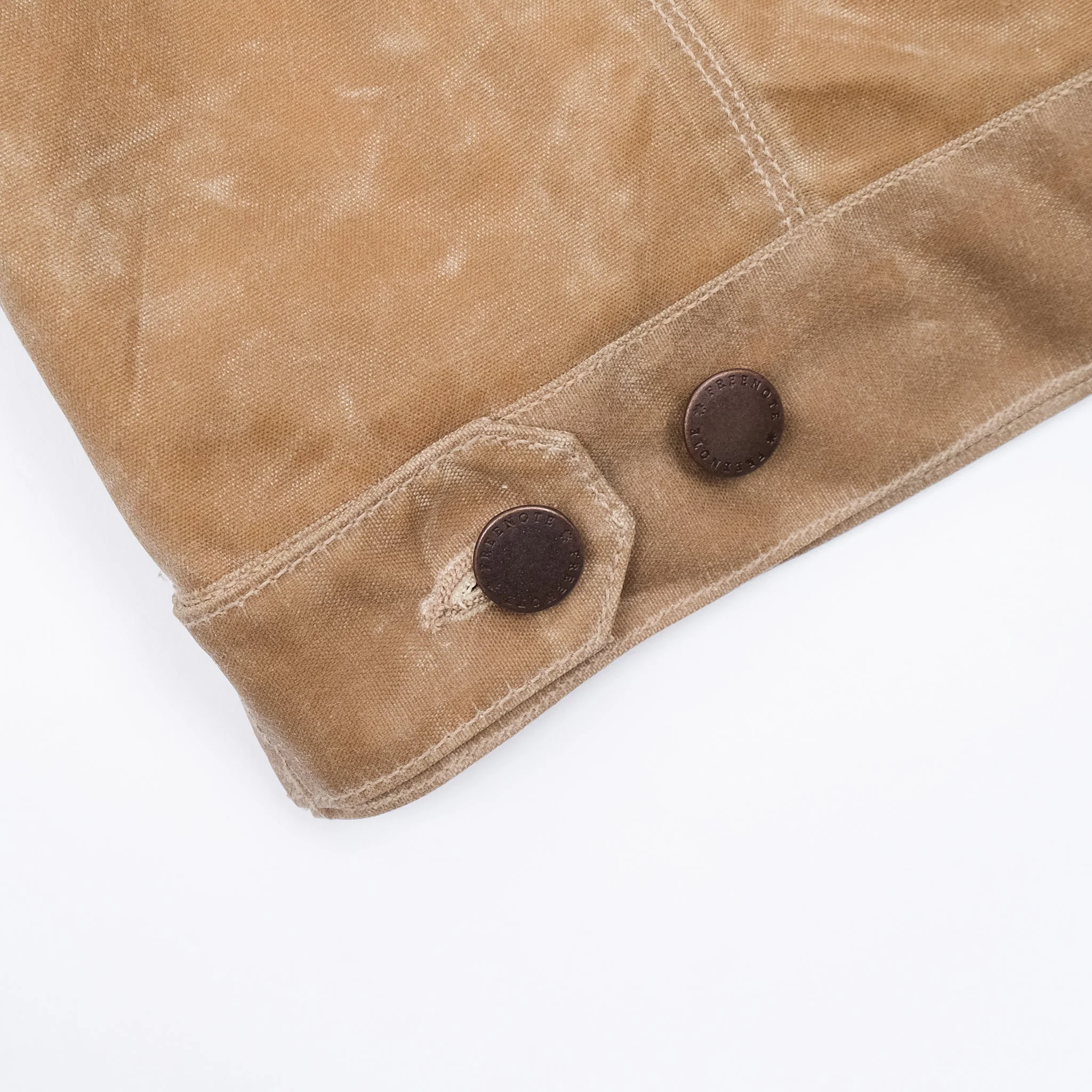 Riders Jacket Waxed Canvas <span>Tumbleweed Red Interior</span> - Image 8