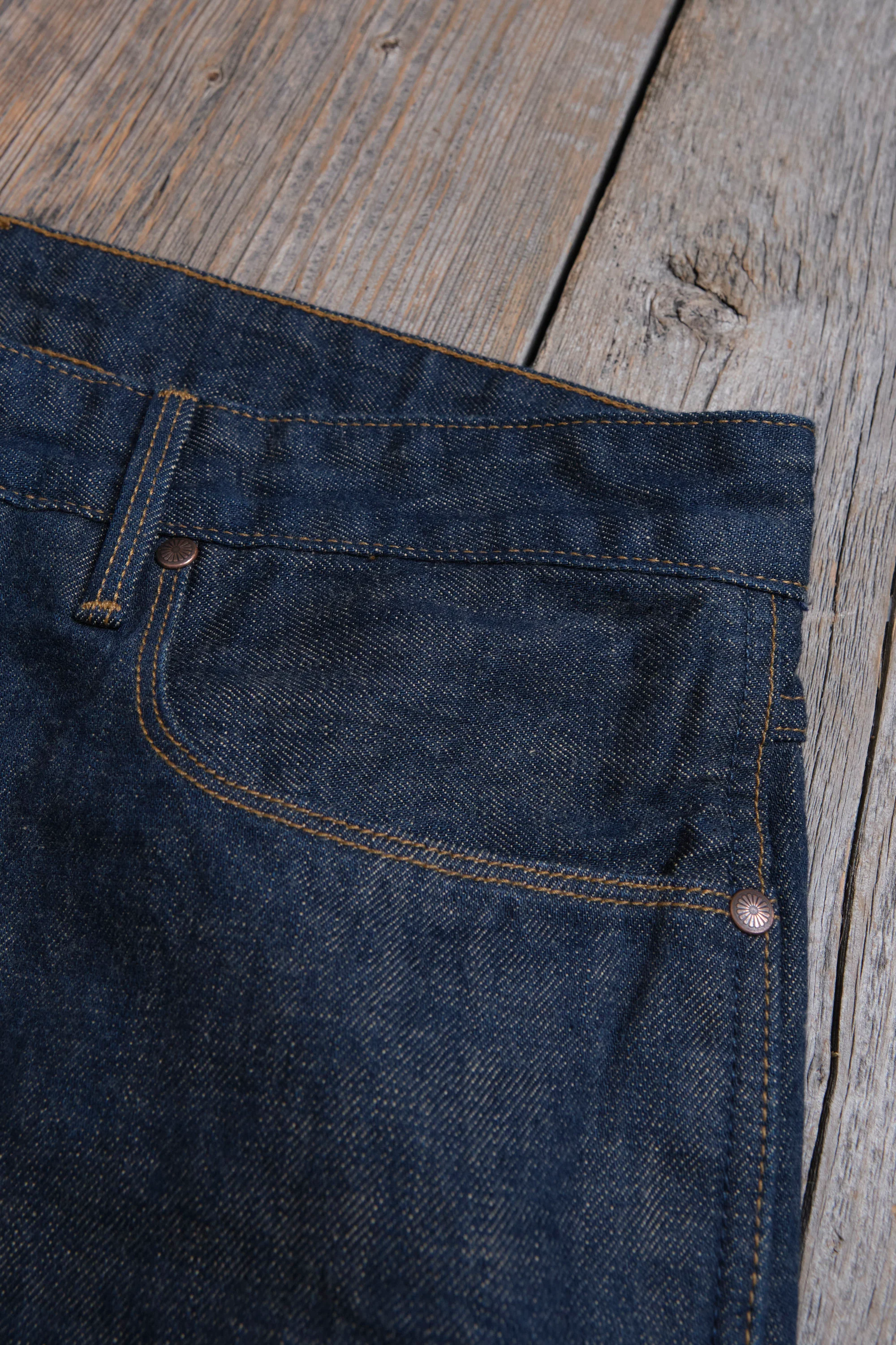 Rios 13 Ounce Natural Rinsed Denim - Image 9