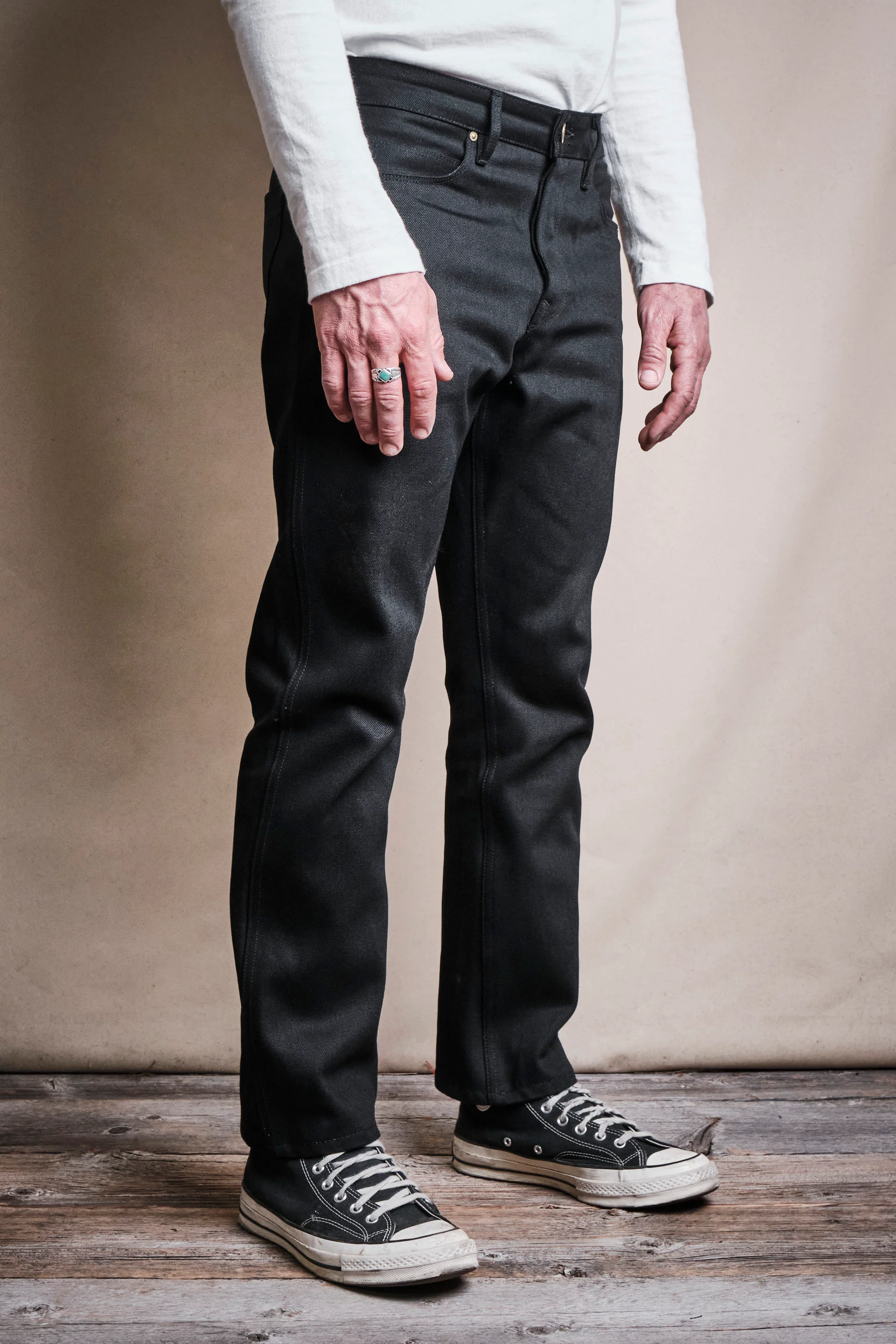 Rios 15.75 Ounce Black Denim - Image 3