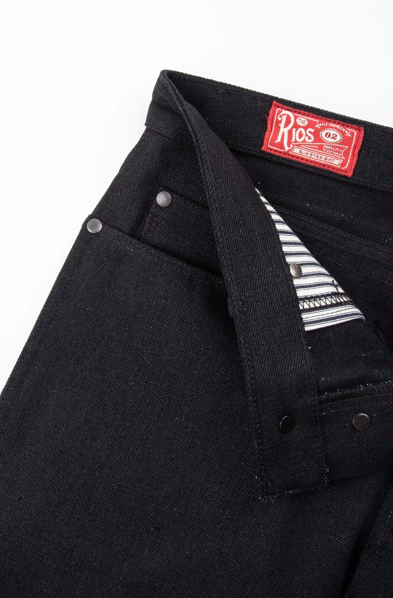 Rios <span>Raw 17 Ounce Black Denim</span> - Image 17