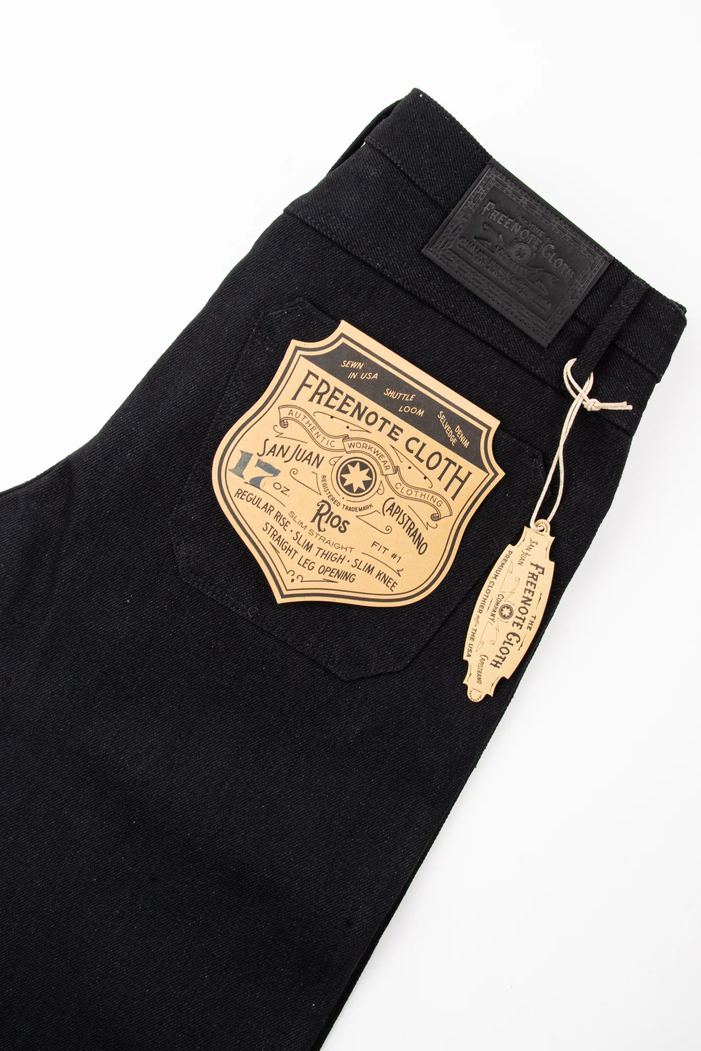 Rios <span>Raw 17 Ounce Black Denim</span> - Image 18