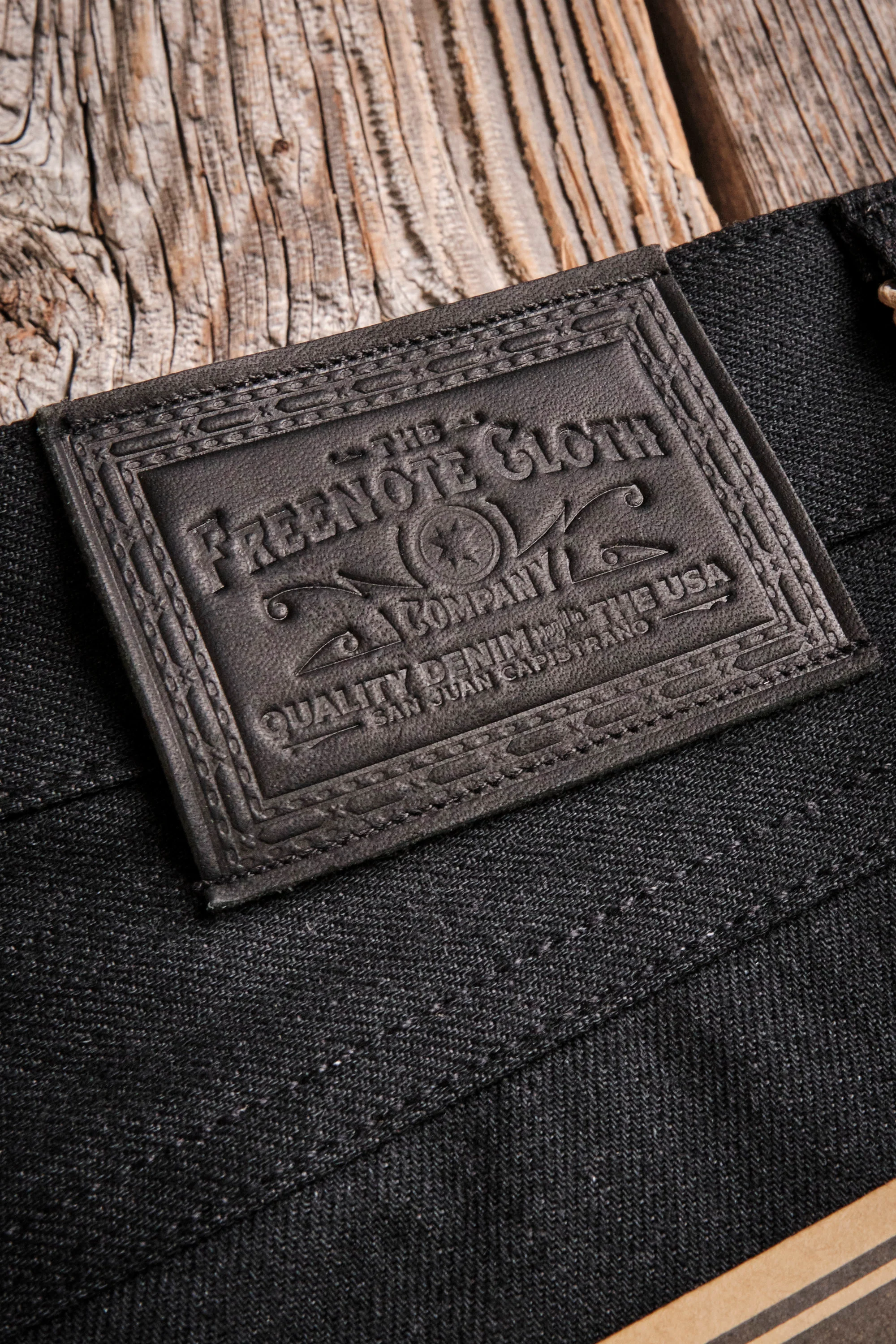 Rios <span>Raw 14.25 oz Black Grey Japanese Denim</span> - Image 9