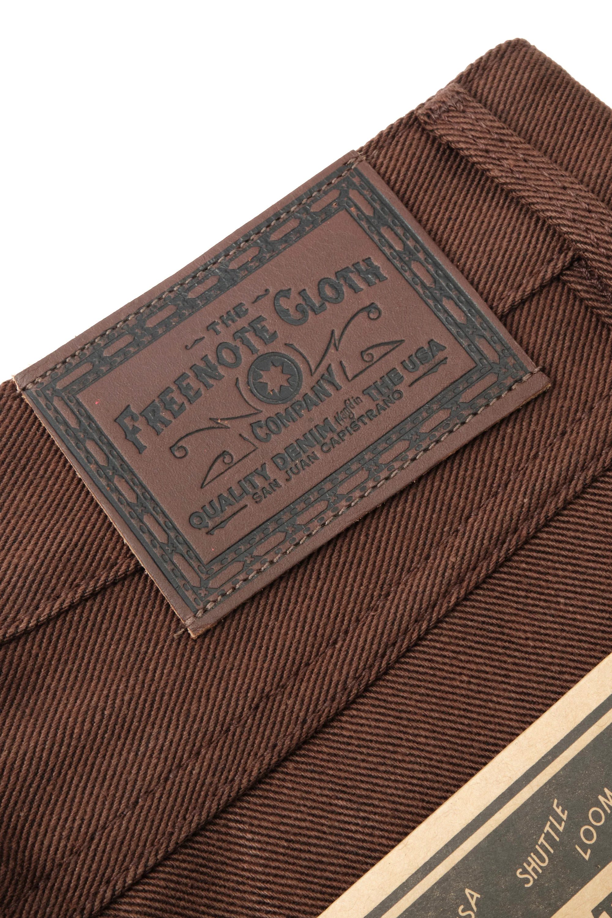 Rios 15 Ounce Dark Brown Denim - Image 14
