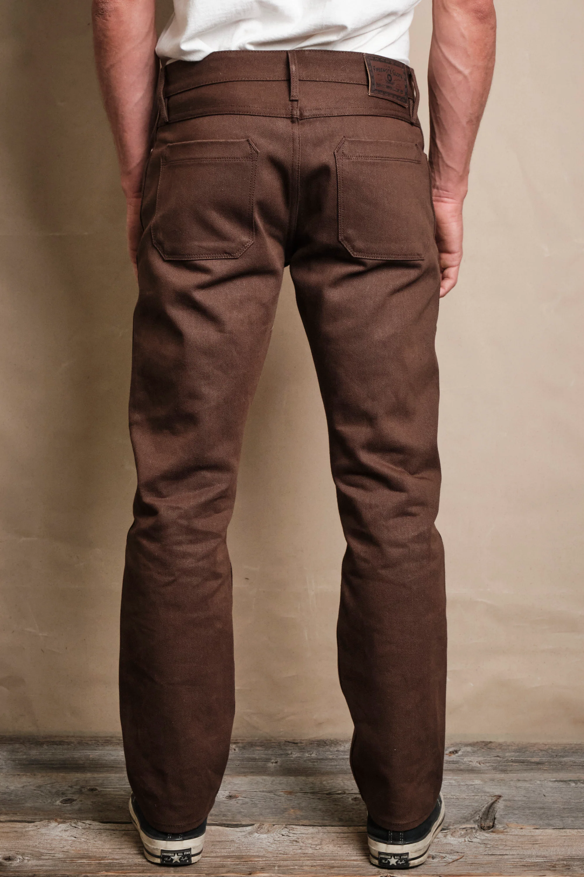 Rios 15 Ounce Dark Brown Denim - Image 3