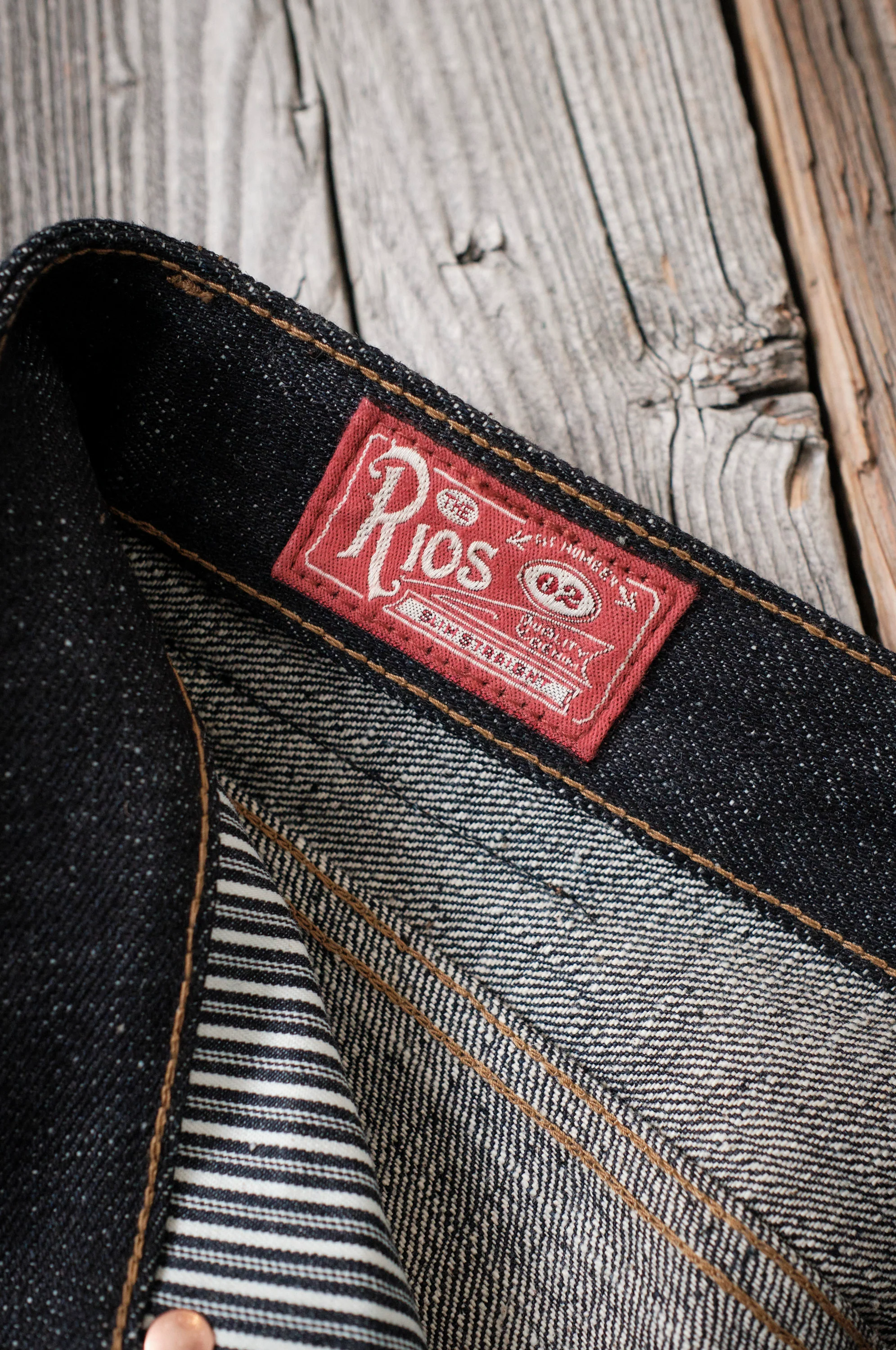Rios <span>Raw 17 Ounce Indigo Denim</span> - Image 10