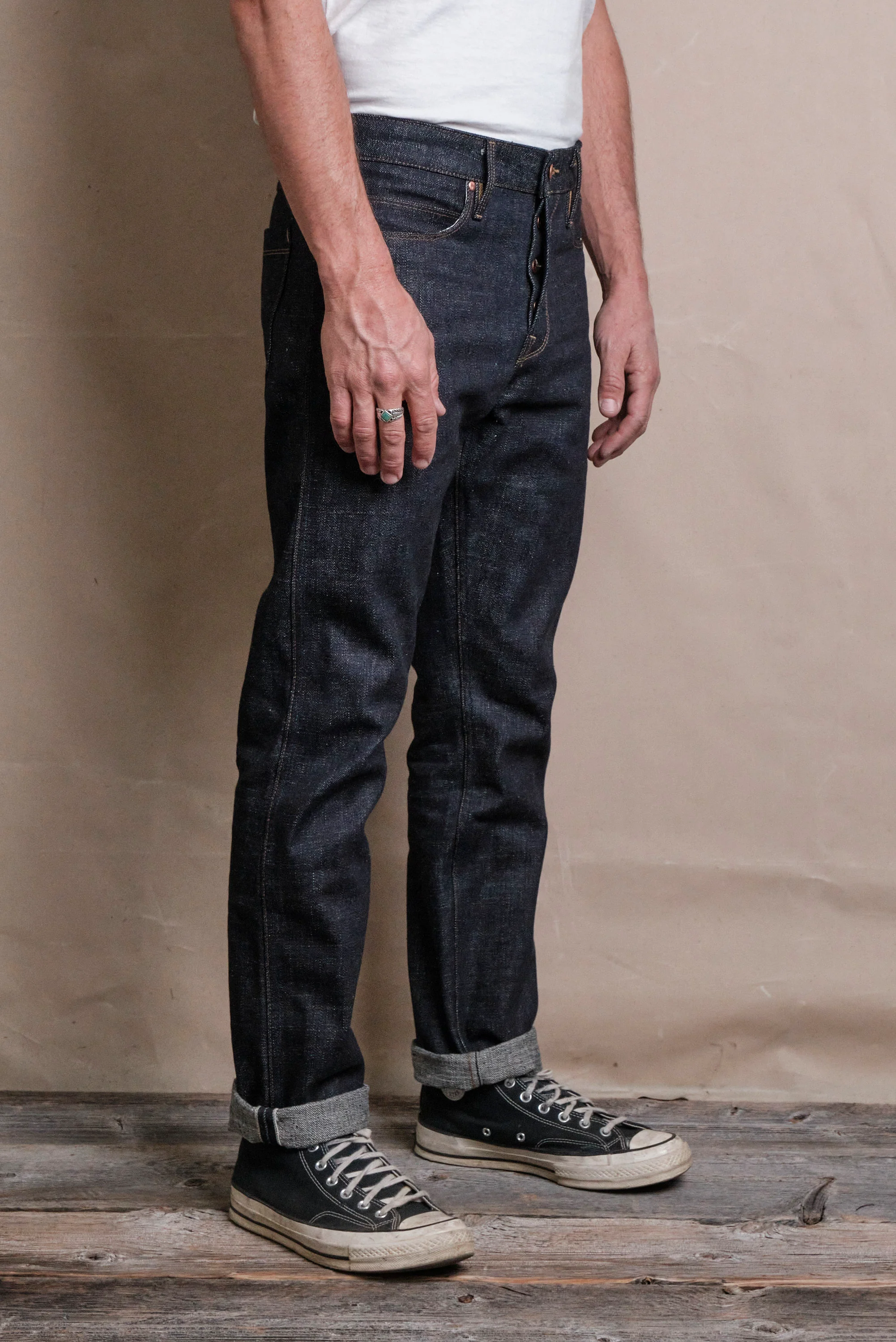 Rios <span>Raw 17 Ounce Indigo Denim</span> - Image 3