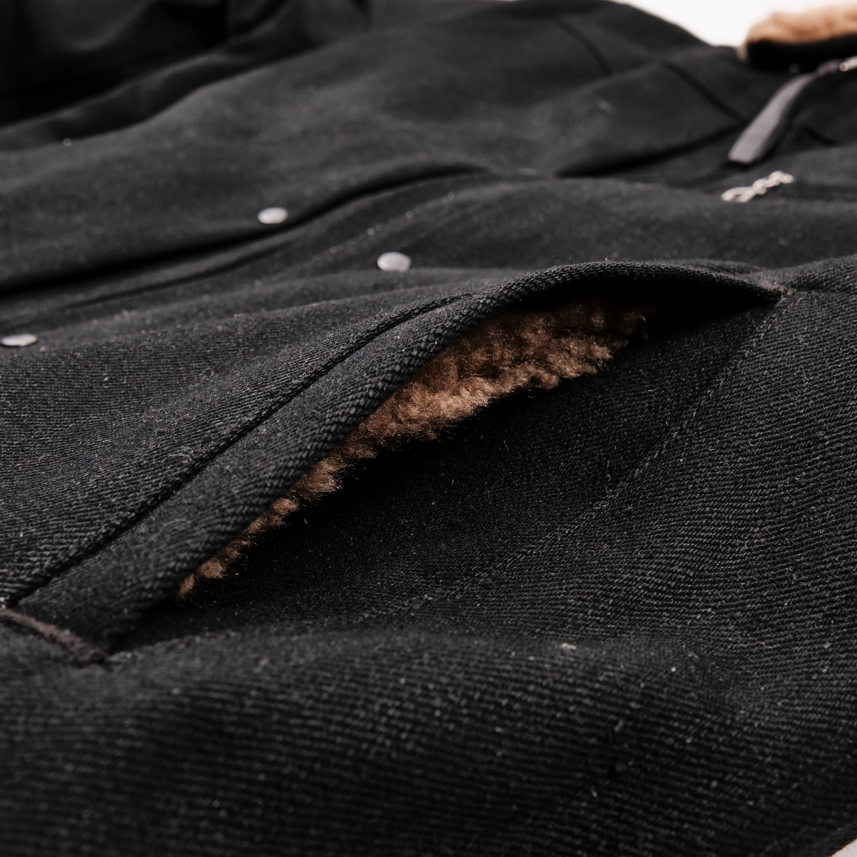 RJ-2 Denim 17 Ounce Black Denim - Image 12