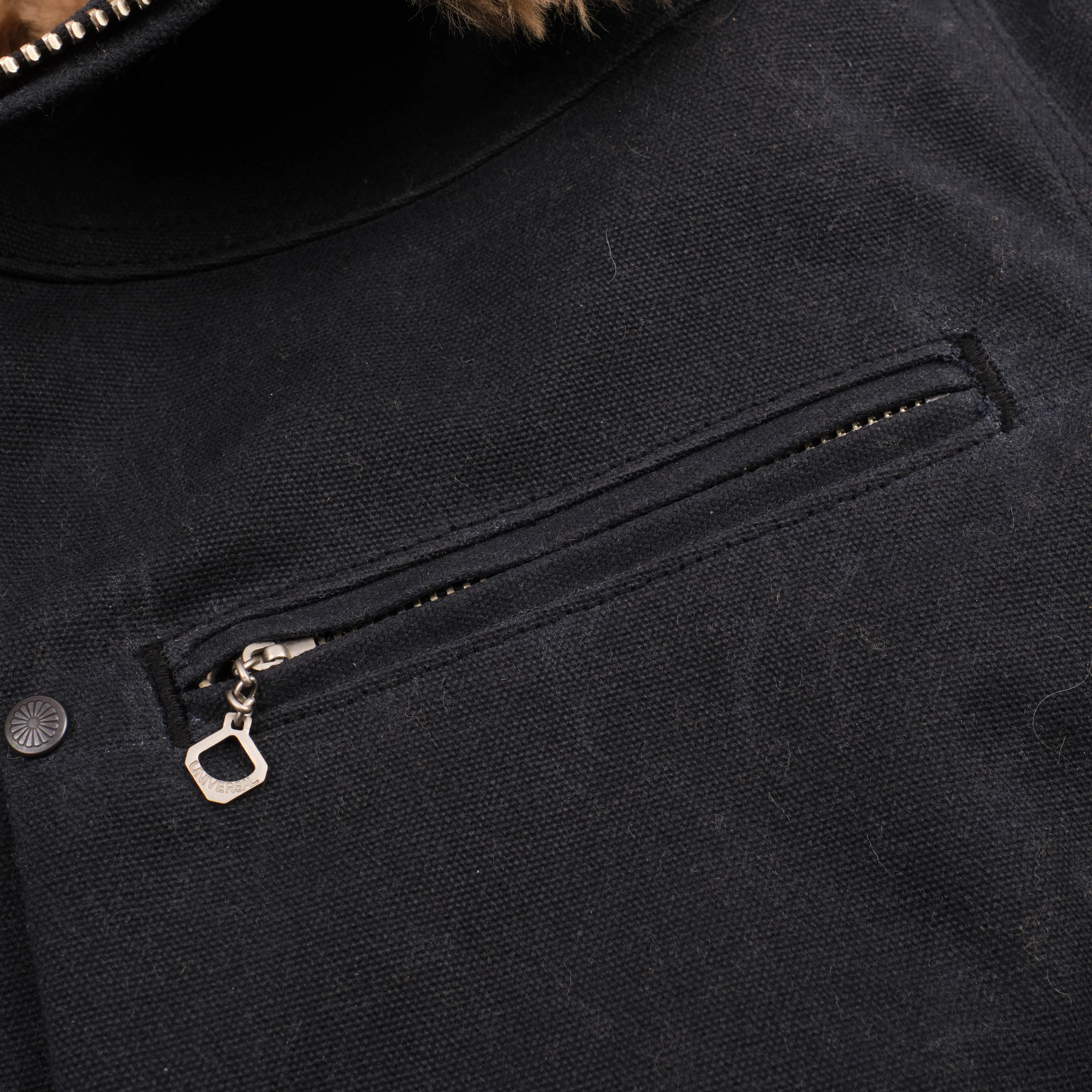 RJ-2 Waxed Canvas 20 Ounce Black - Image 6