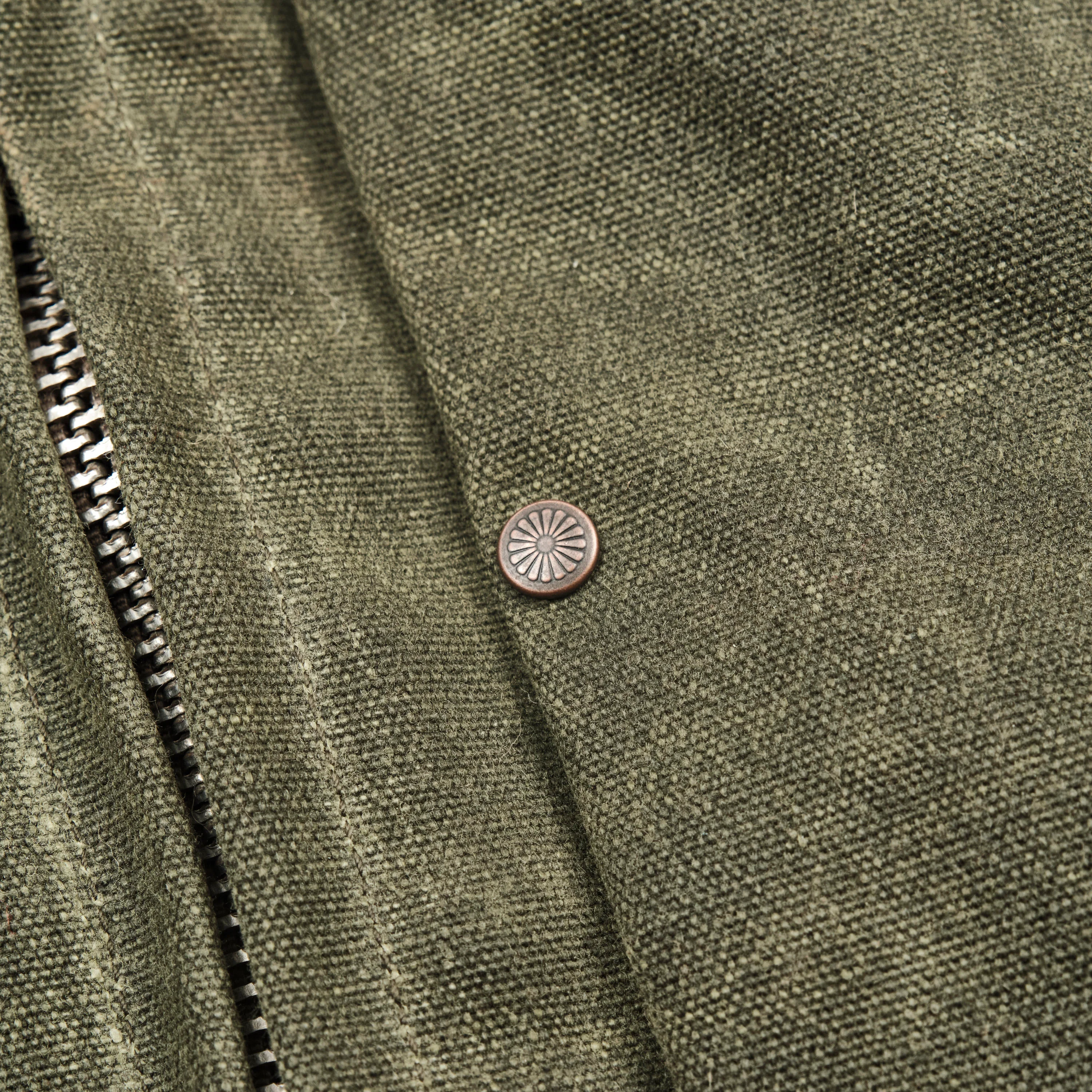 RJ-2 Waxed Canvas 20 Ounce Olive - Image 13