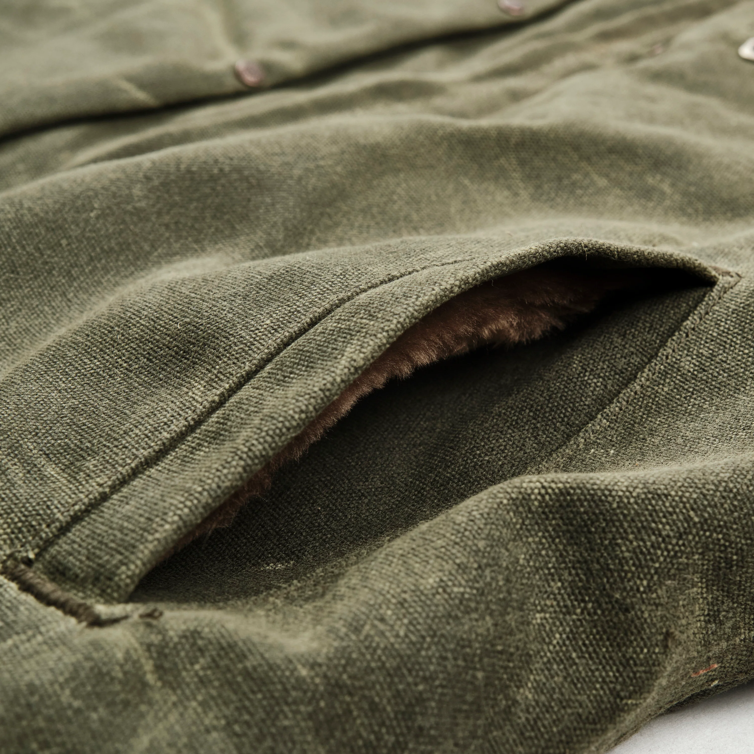 RJ-2 Waxed Canvas 20 Ounce Olive - Image 14