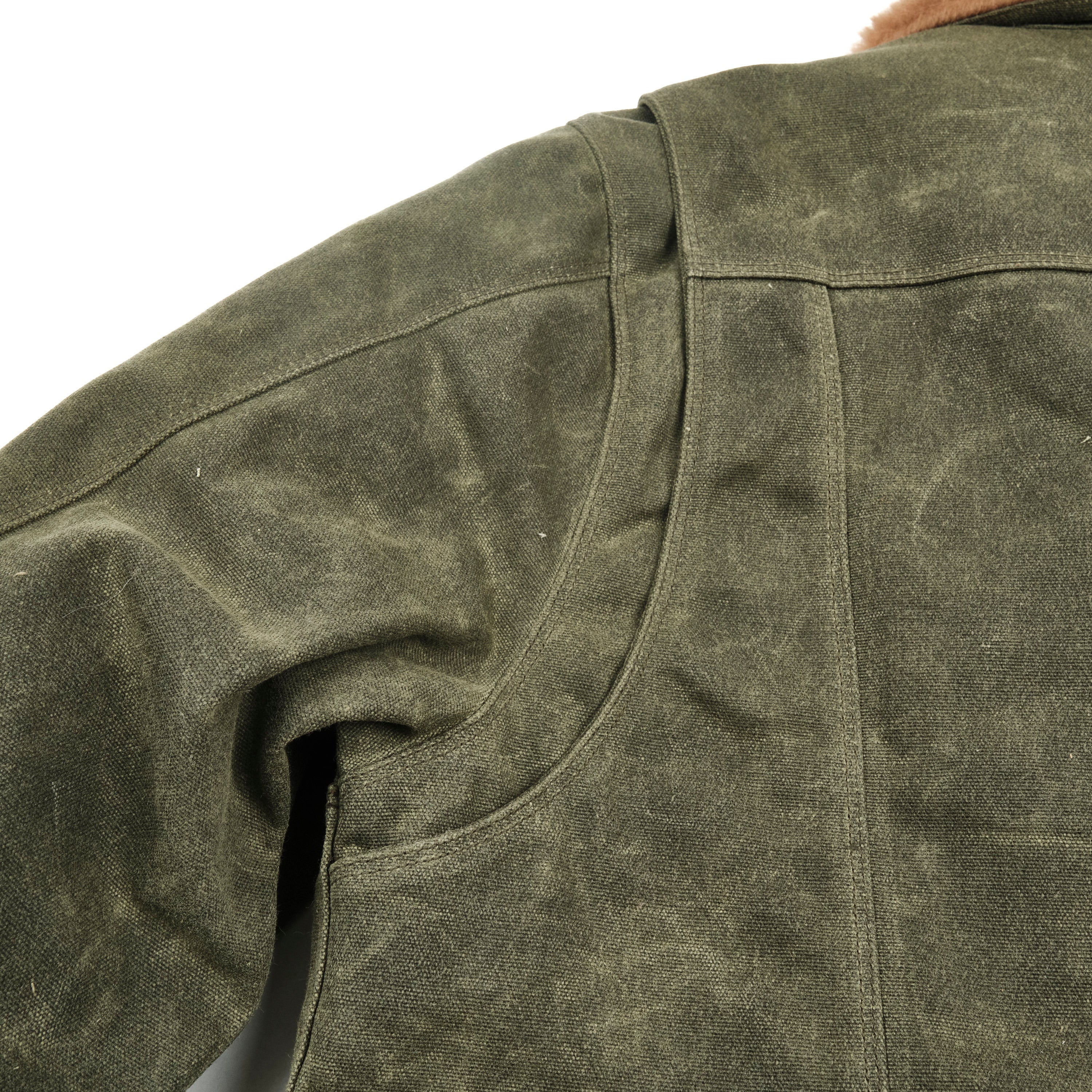 RJ-2 Waxed Canvas 20 Ounce Olive - Image 16
