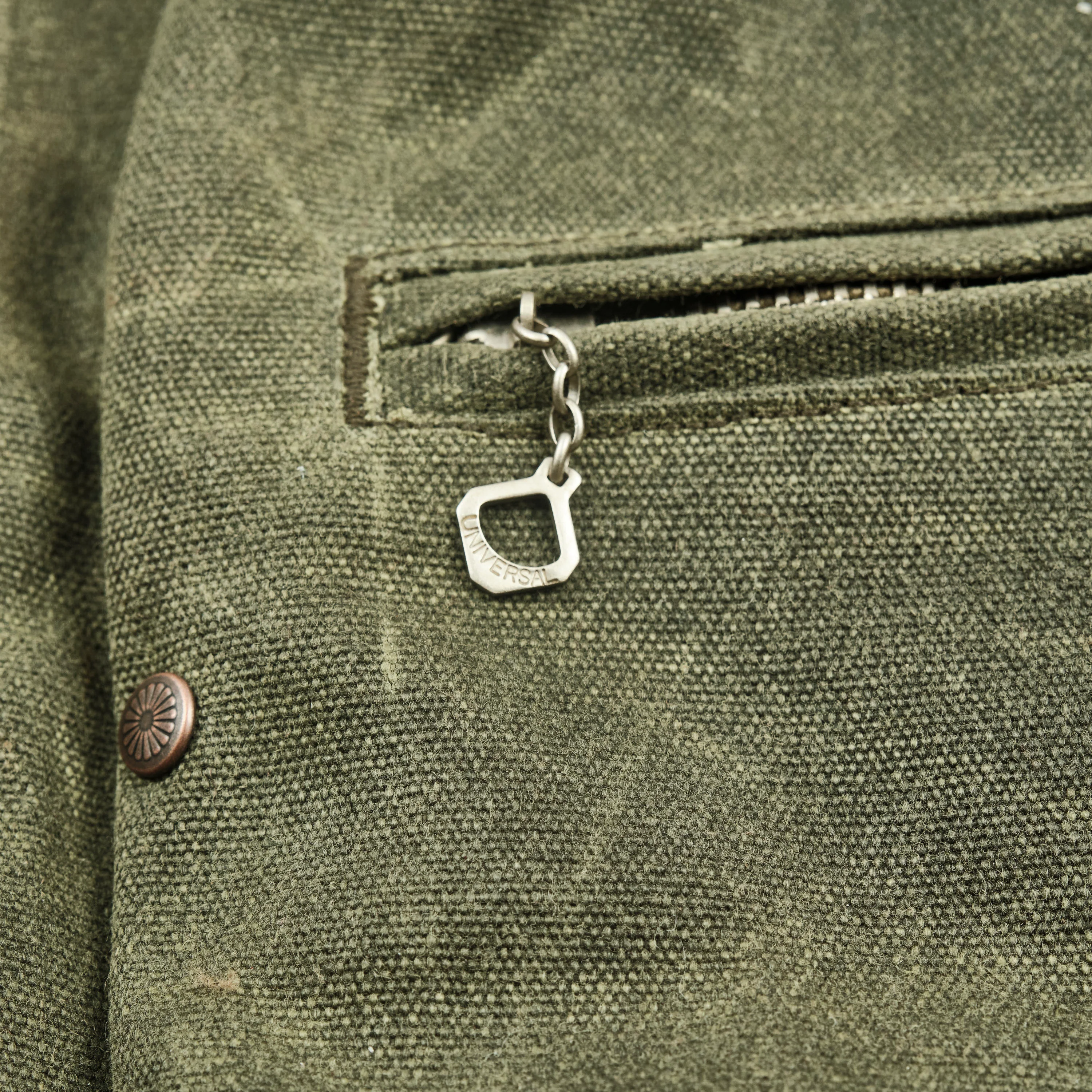 RJ-2 Waxed Canvas 20 Ounce Olive - Image 8