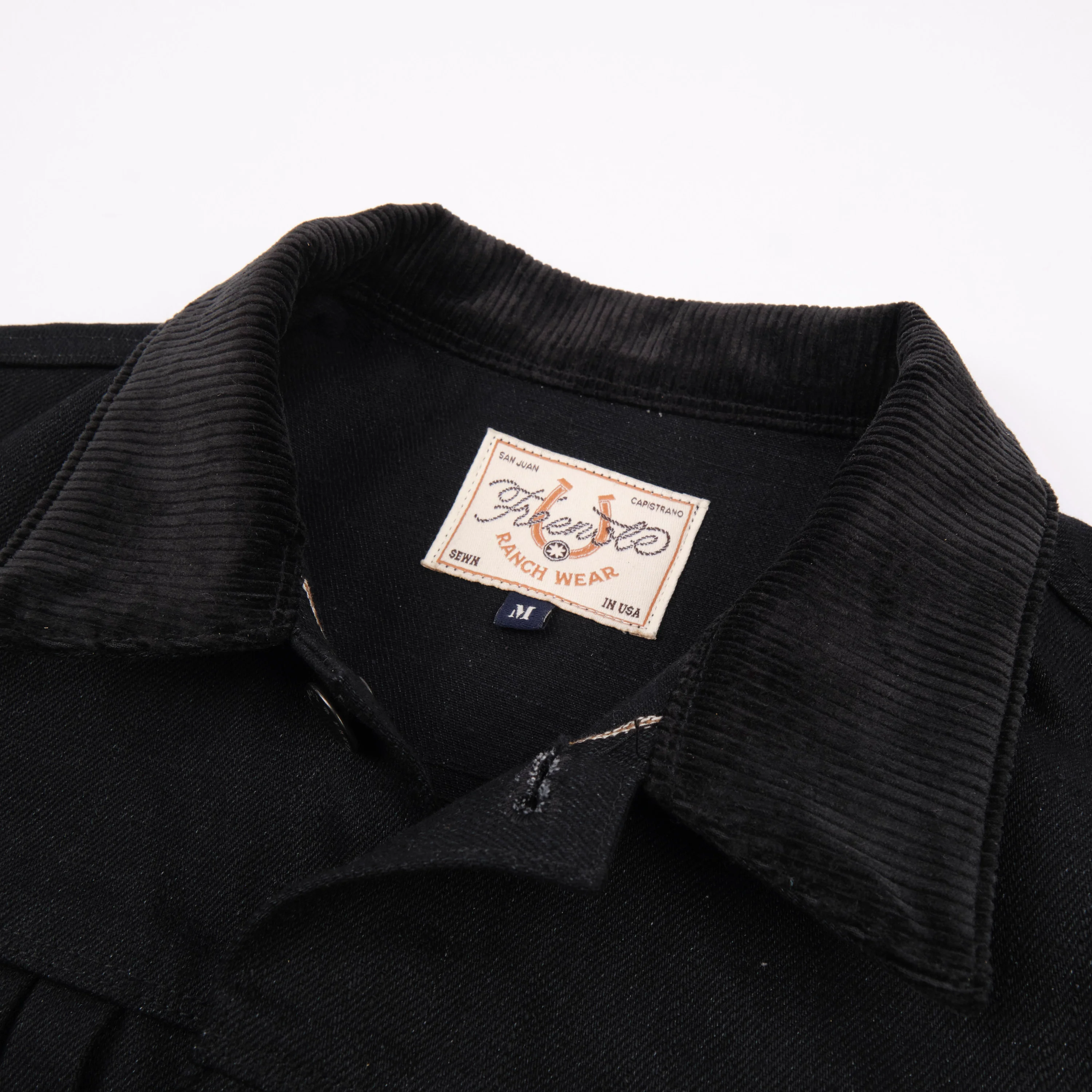 RJ-3 17 Ounce Black Denim - Image 3