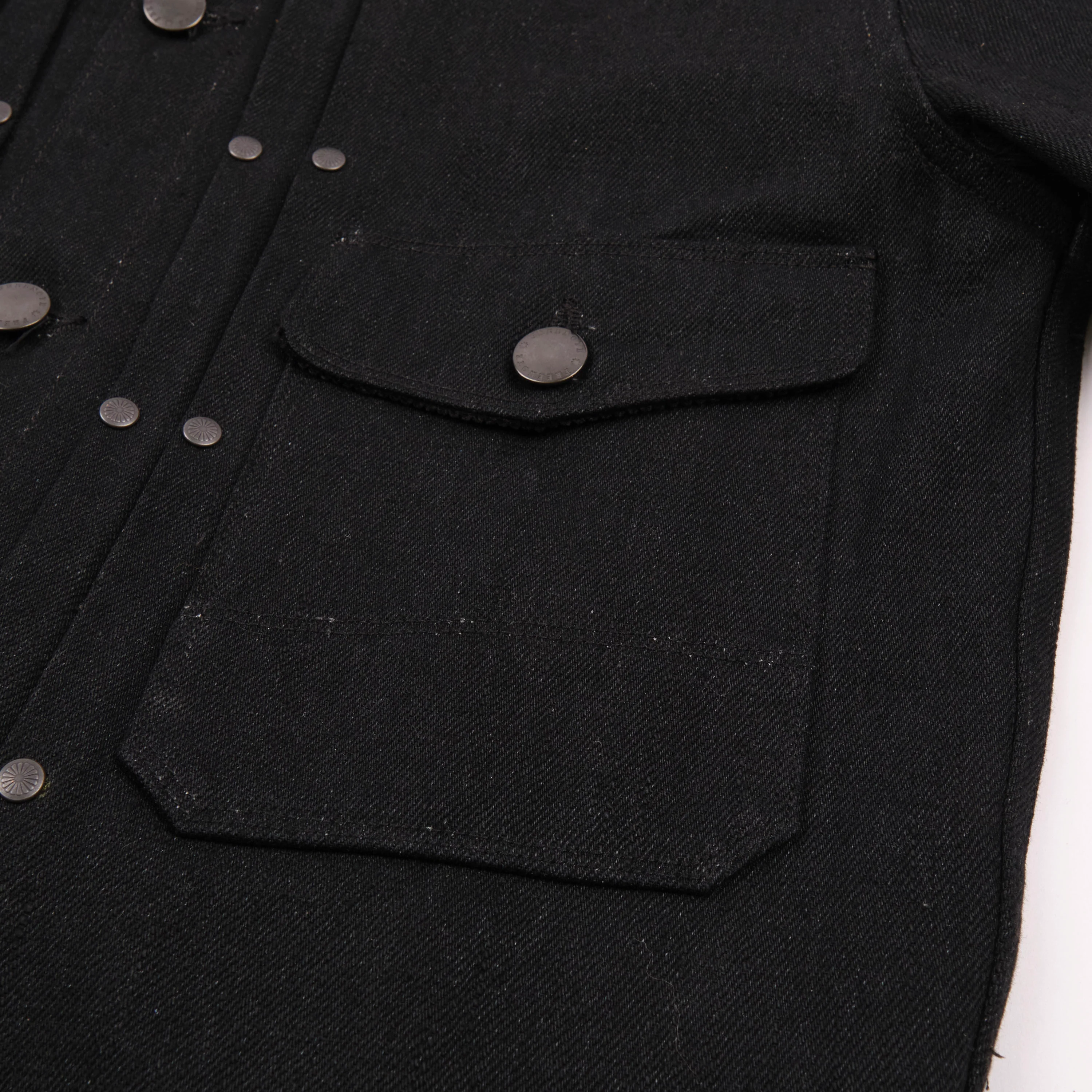RJ-3 17 Ounce Black Denim - Image 4