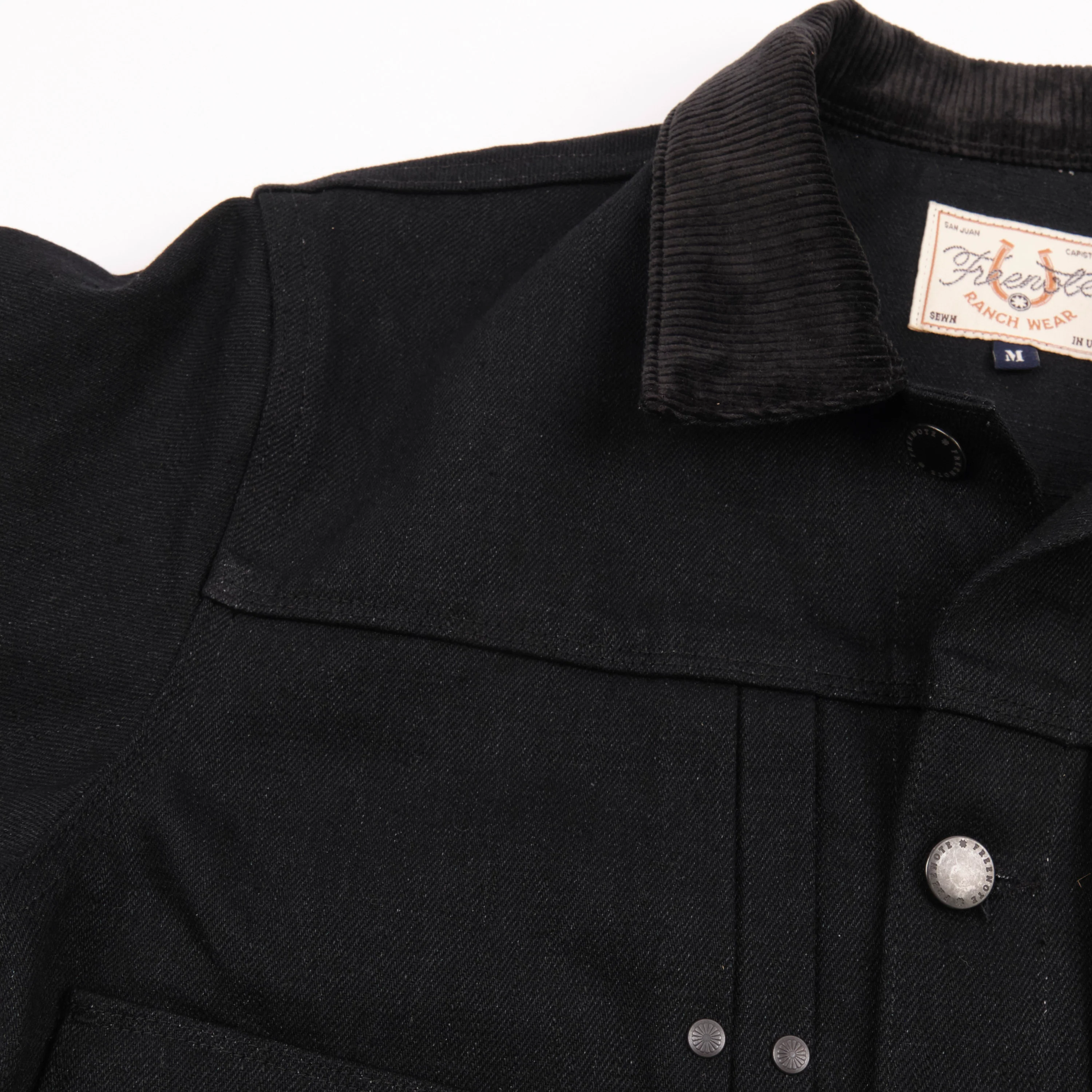 RJ-3 17 Ounce Black Denim - Image 5