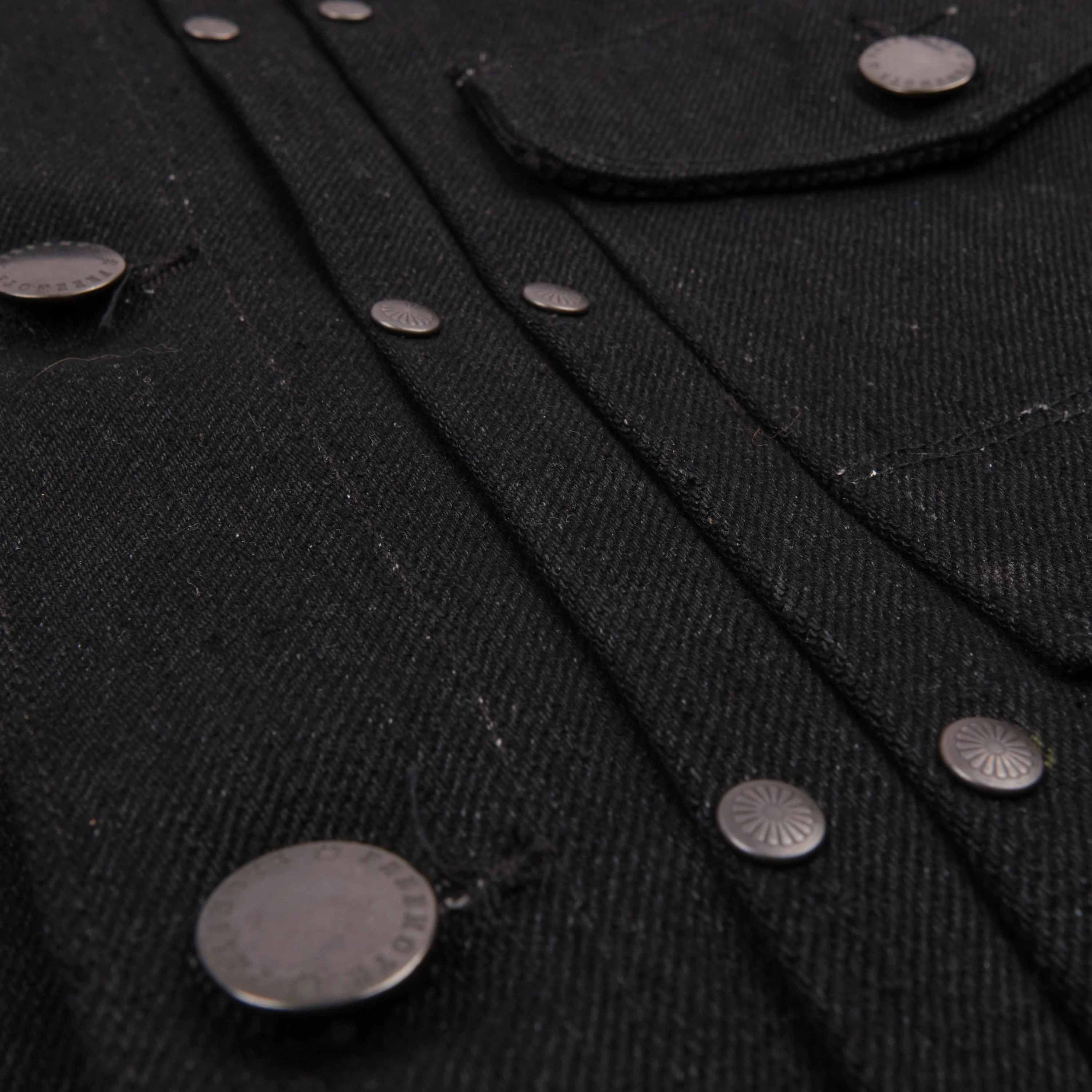 RJ-3 17 Ounce Black Denim - Image 7