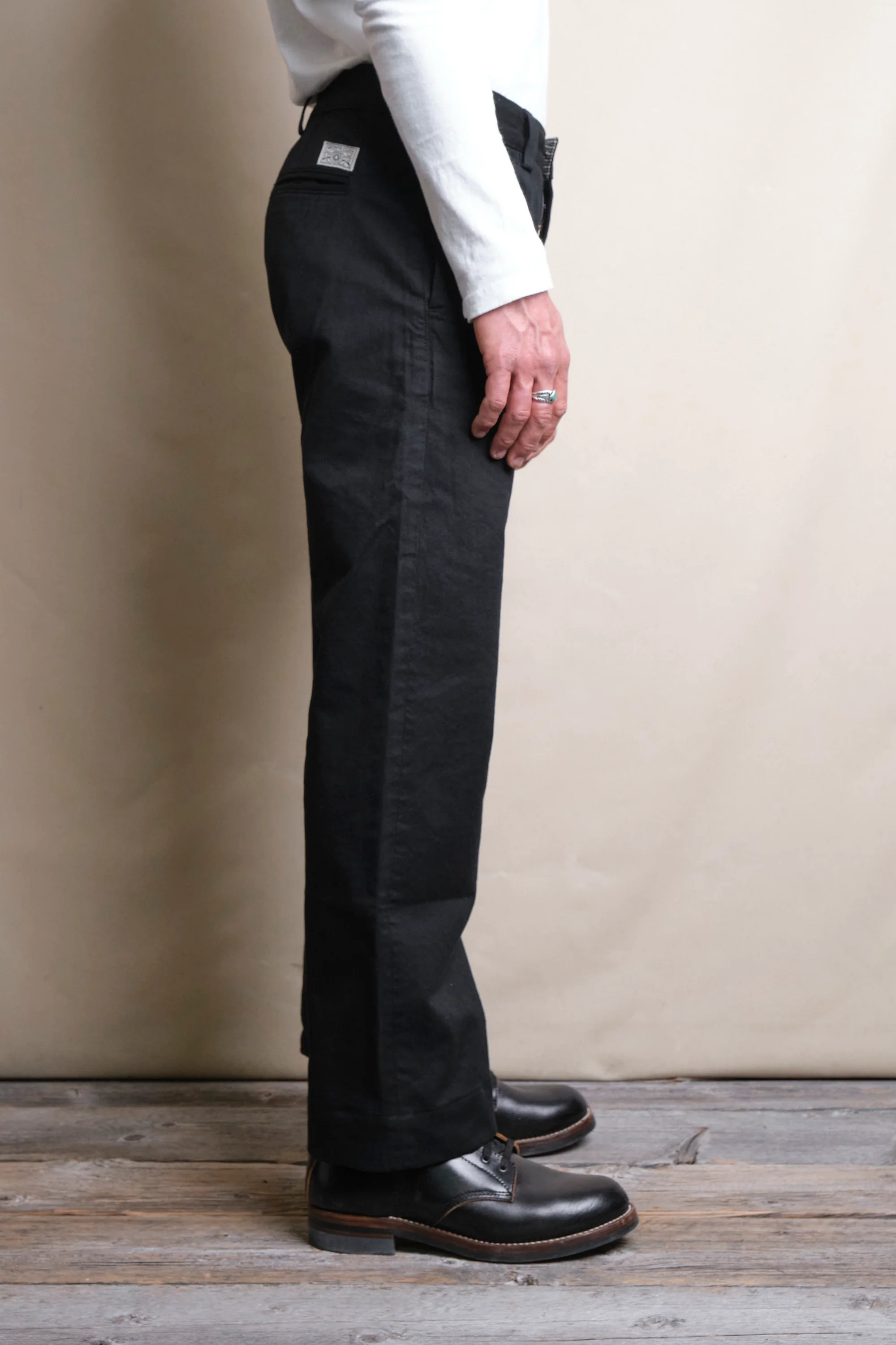 Shifter Pant 9 Ounce Black Twill - Image 3