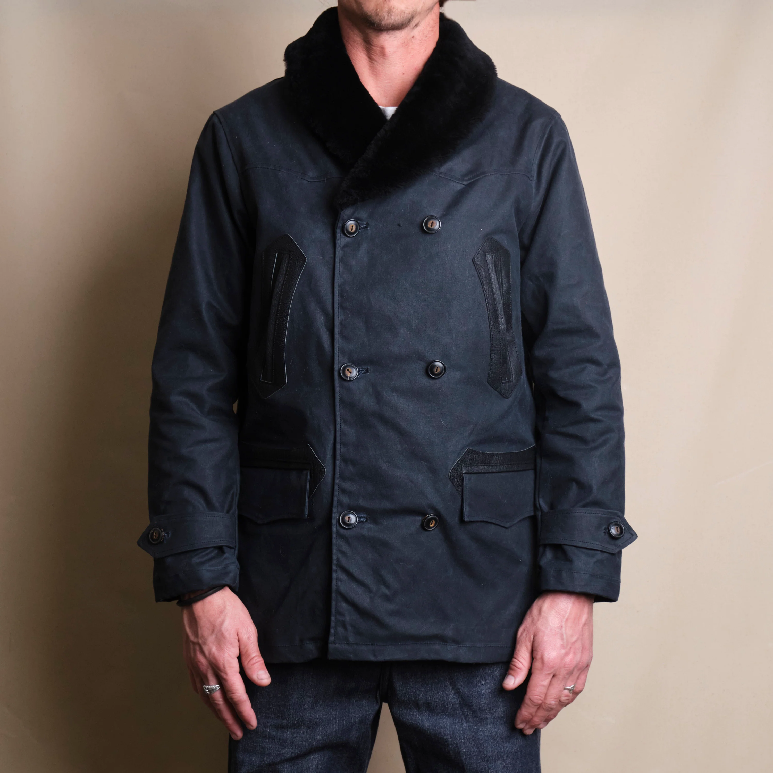 Tollgate Black Waxed Canvas - Image 2