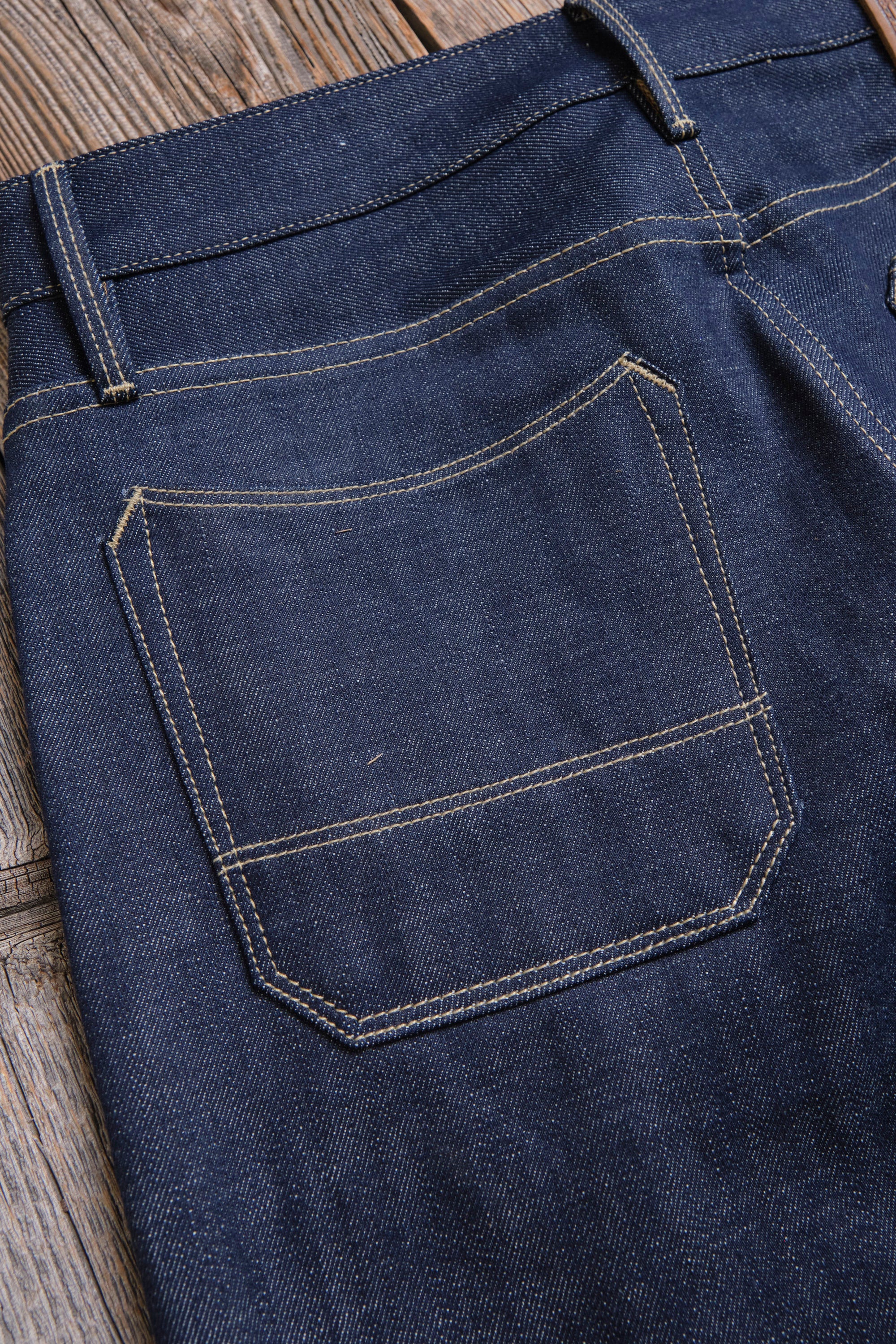 Trabuco Classic Straight 11 Ounce Memphis Blue Denim - Image 13