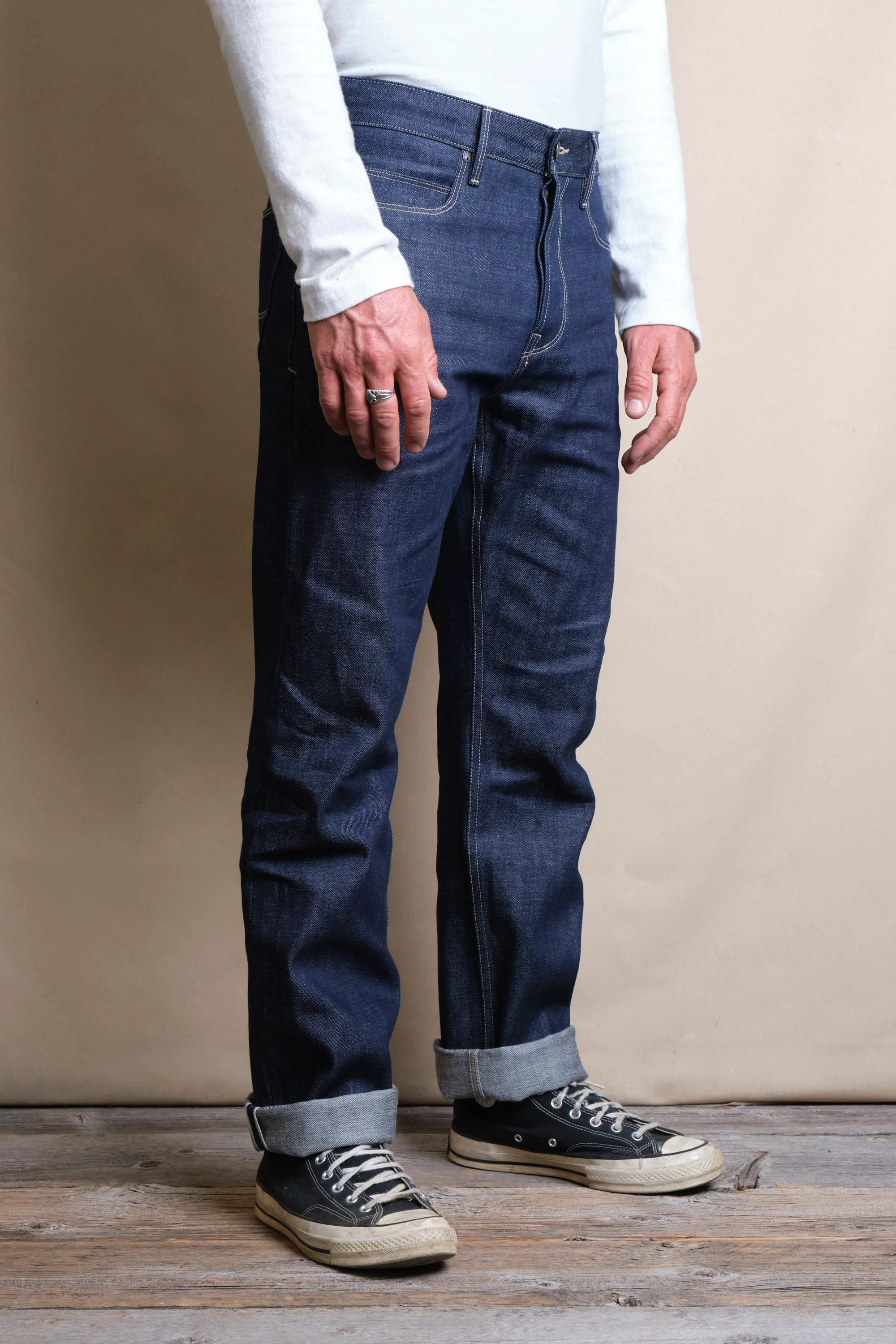 Trabuco Classic Straight 11 Ounce Memphis Blue Denim - Image 3