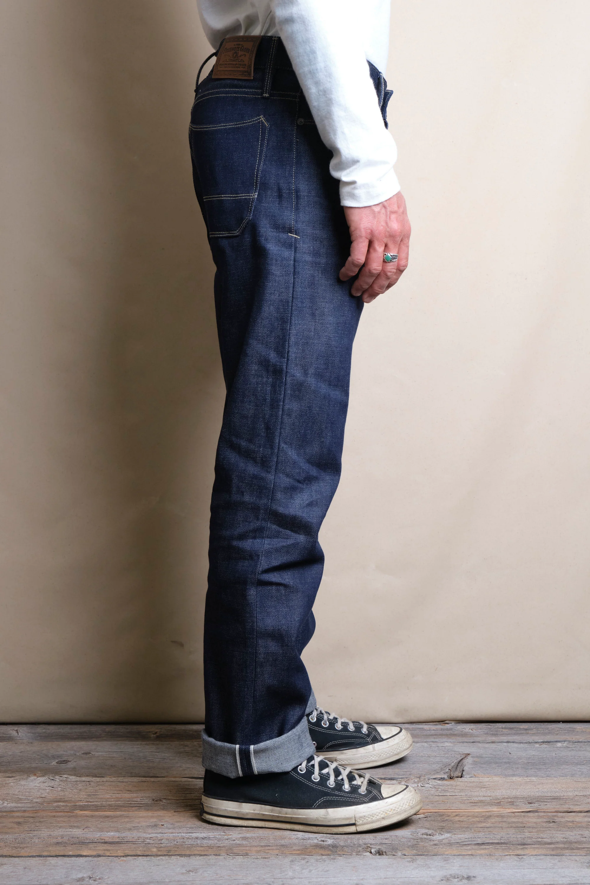 Trabuco Classic Straight 11 Ounce Memphis Blue Denim - Image 4