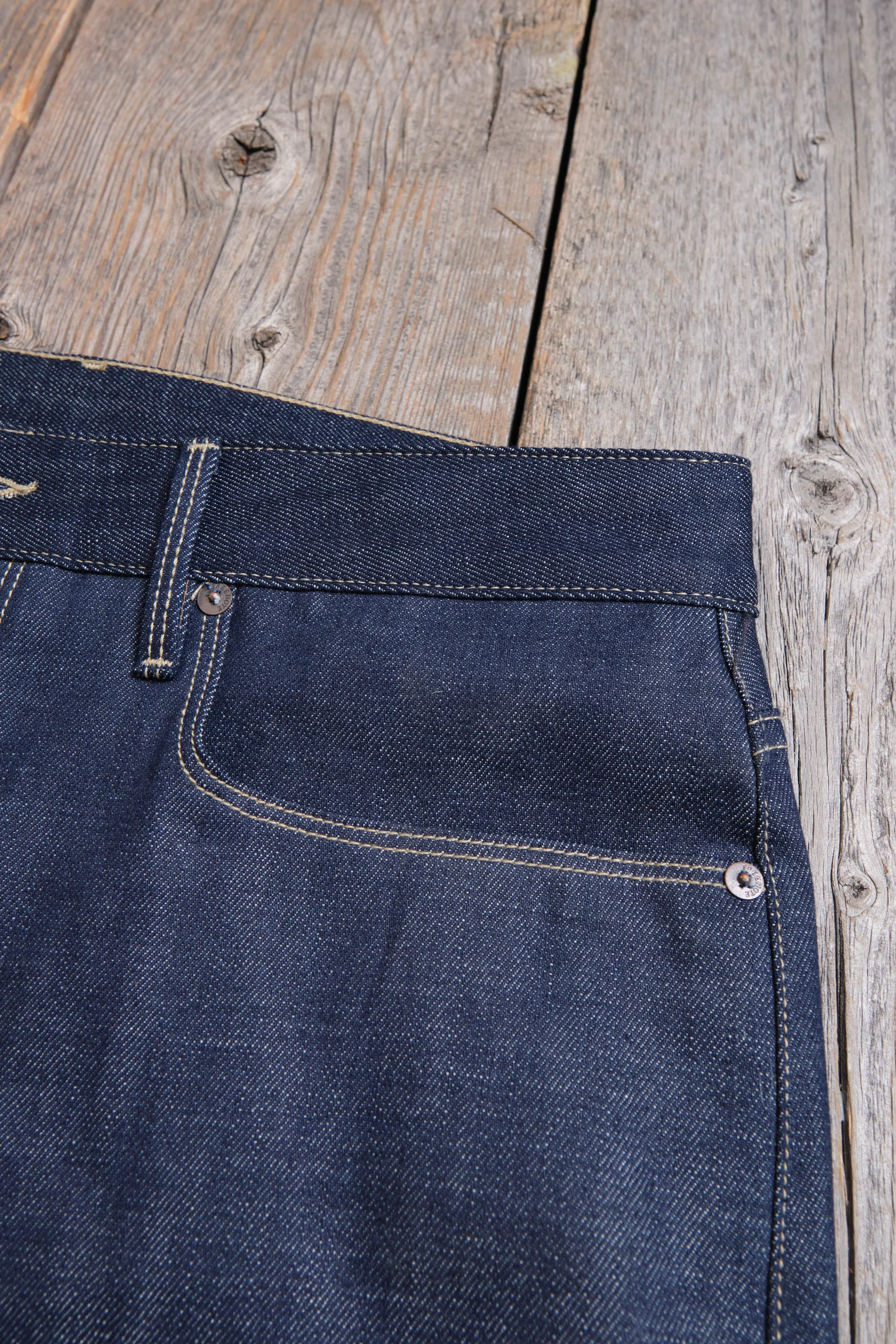 Trabuco Classic Straight 11 Ounce Memphis Blue Denim - Image 7