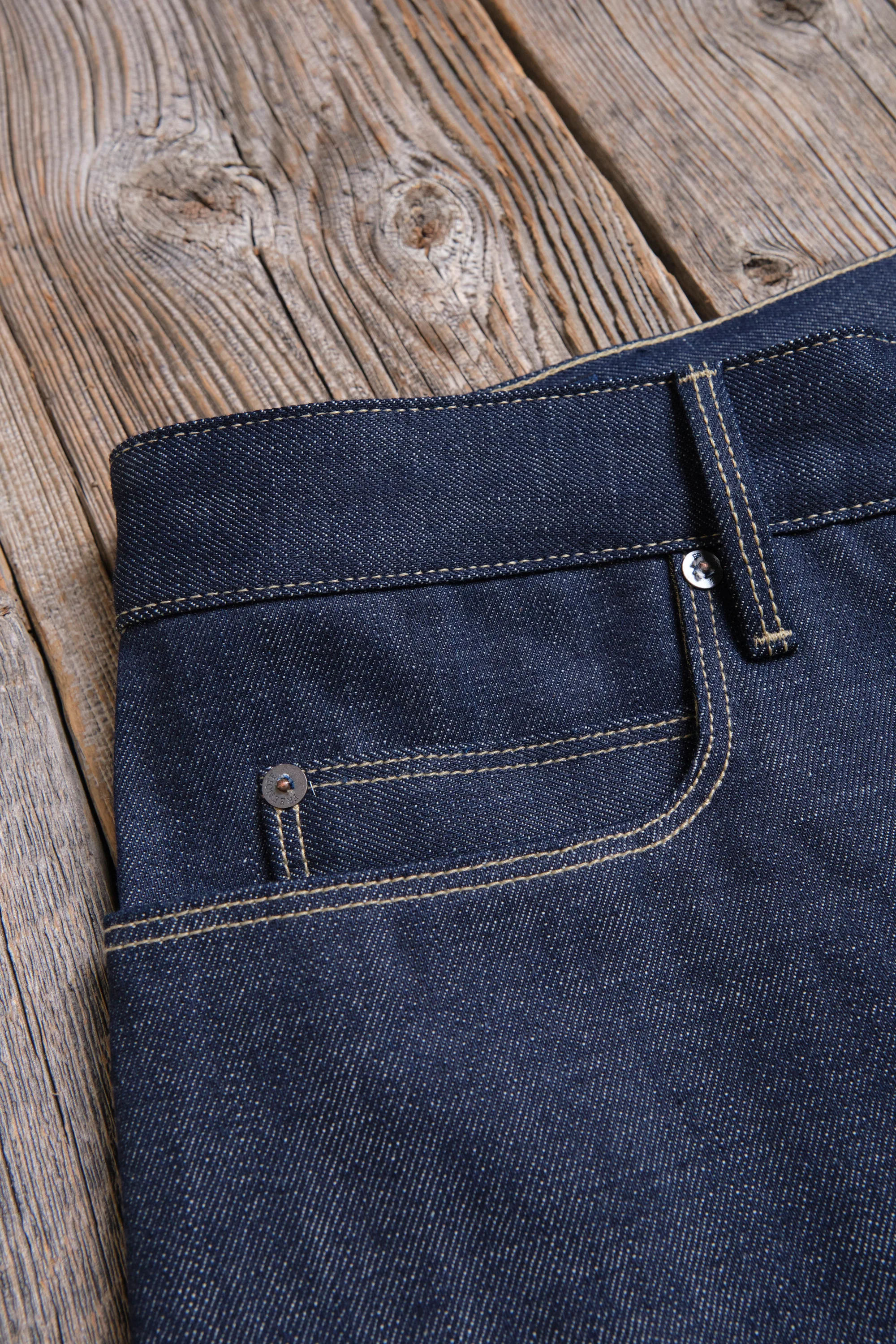 Trabuco Classic Straight 11 Ounce Memphis Blue Denim - Image 8
