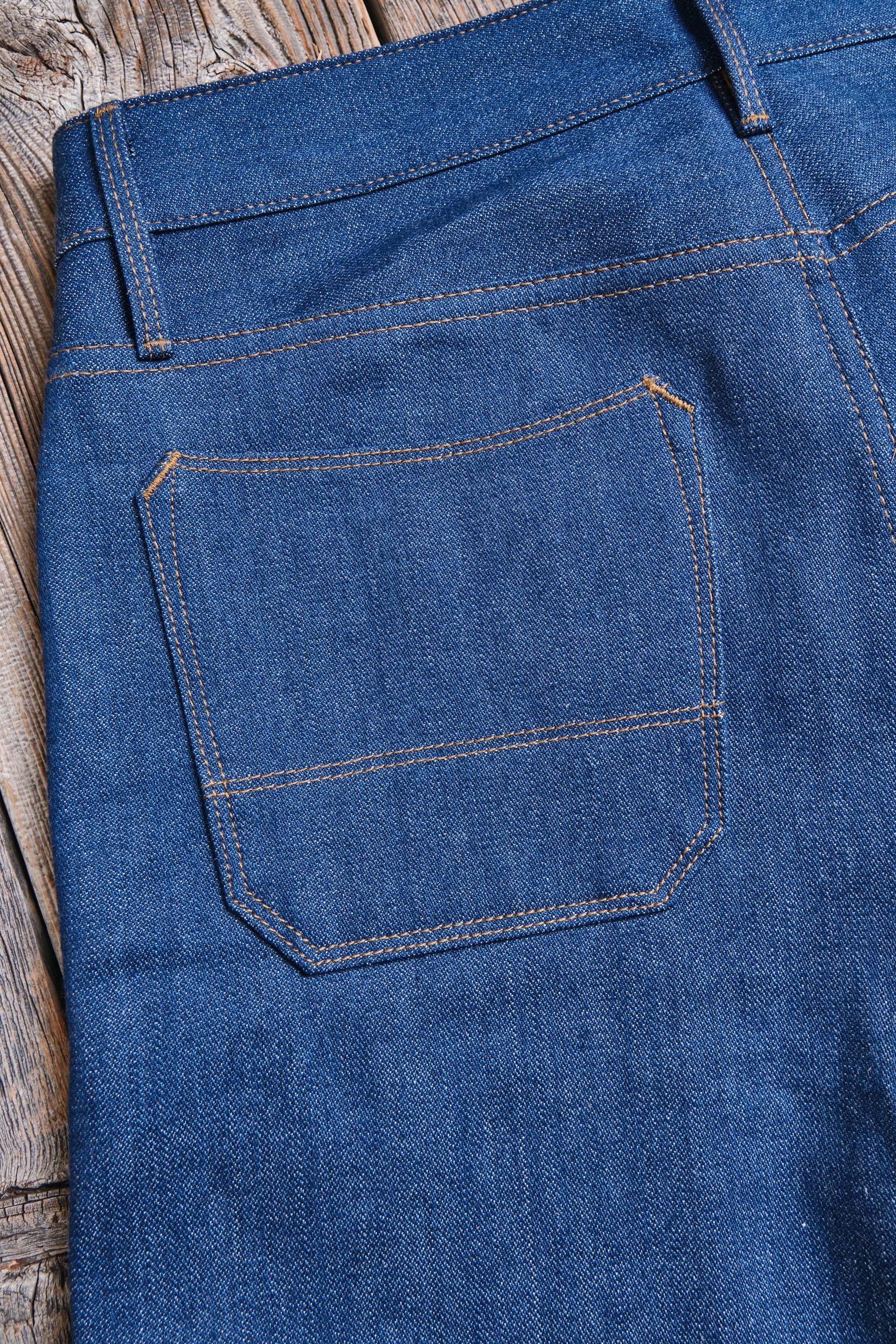 Trabuco Classic Straight <span> 12 Ounce Vintage Blue Denim </span> - Image 12