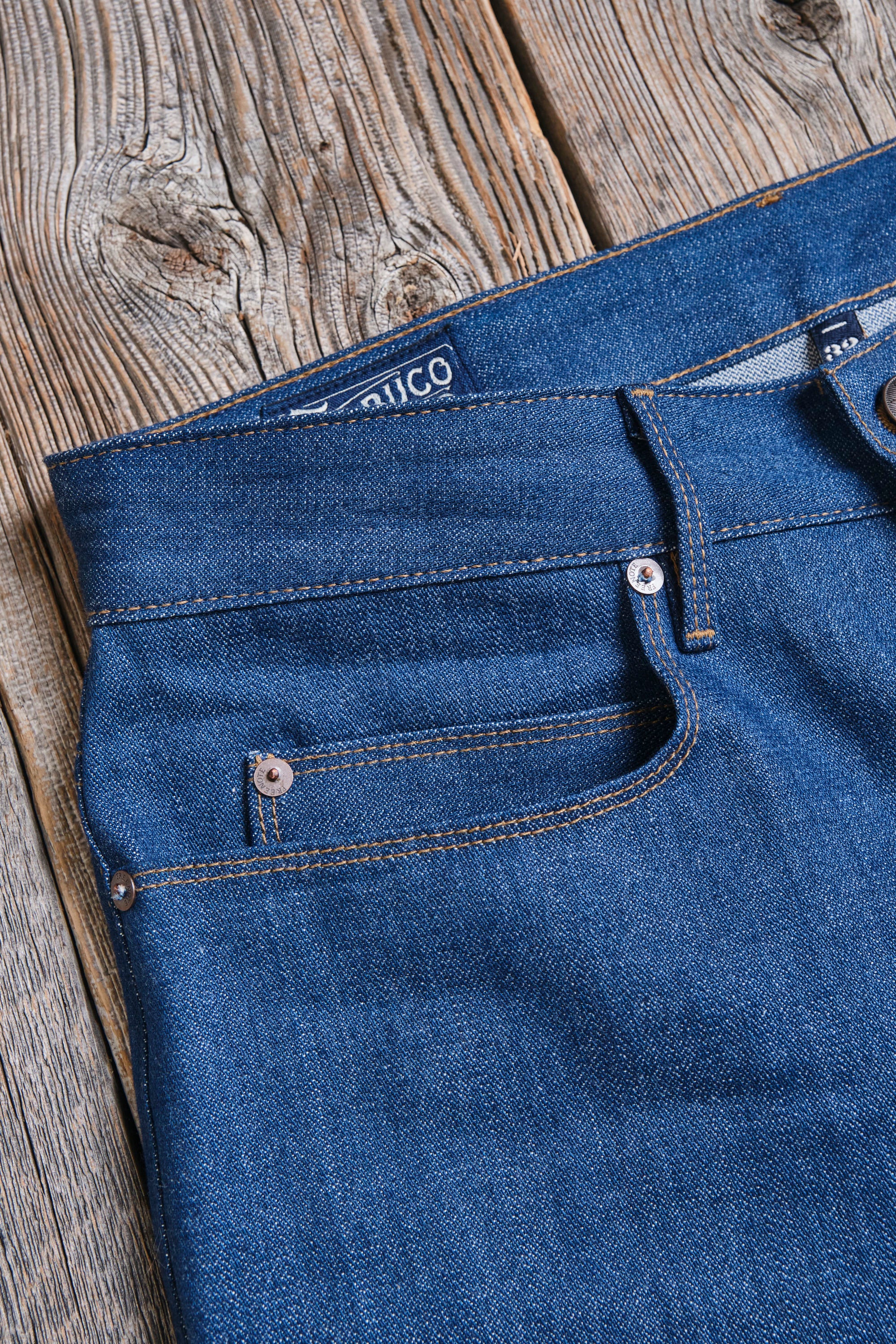 Trabuco Classic Straight <span> 12 Ounce Vintage Blue Denim </span> - Image 7