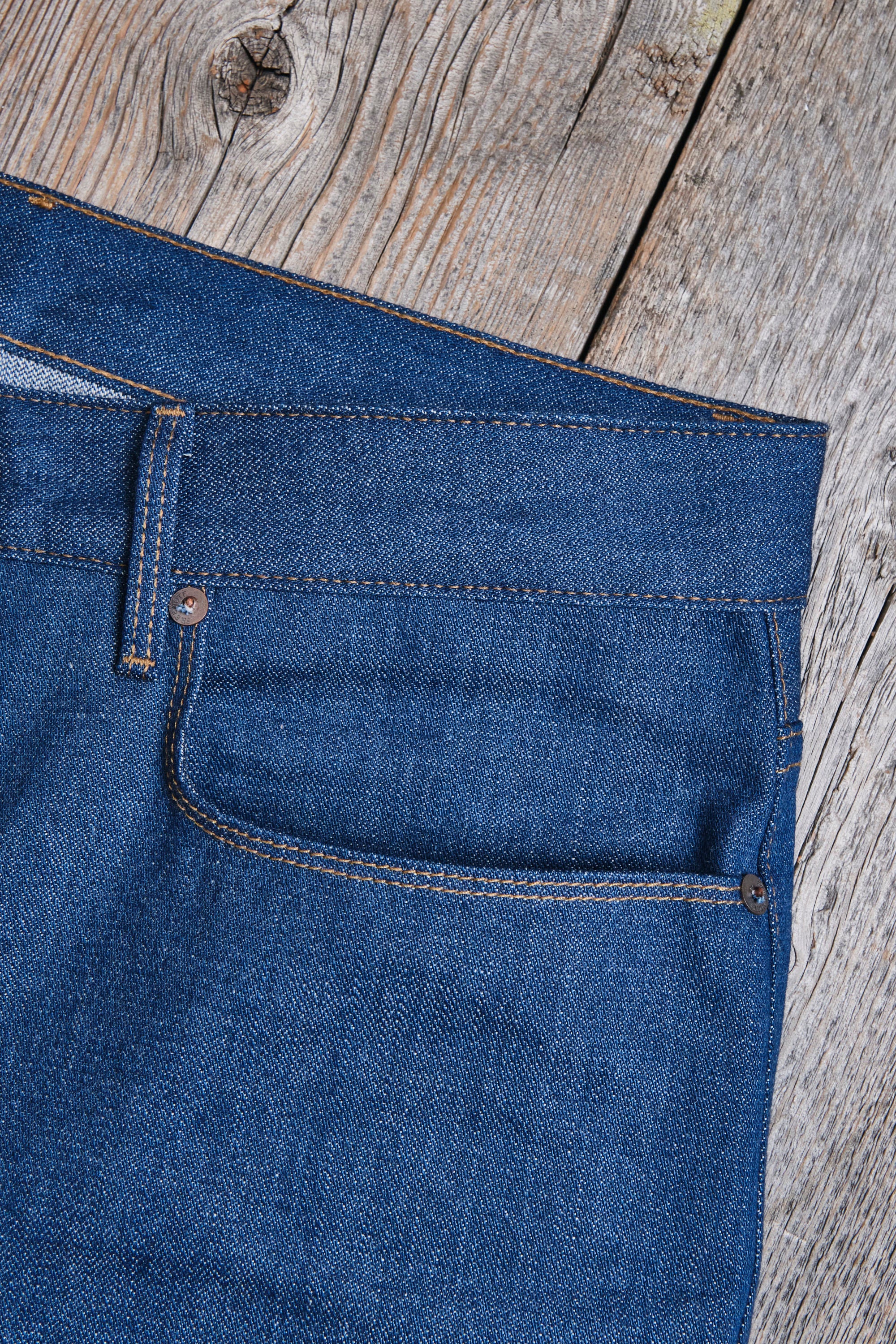 Trabuco Classic Straight <span> 12 Ounce Vintage Blue Denim </span> - Image 8
