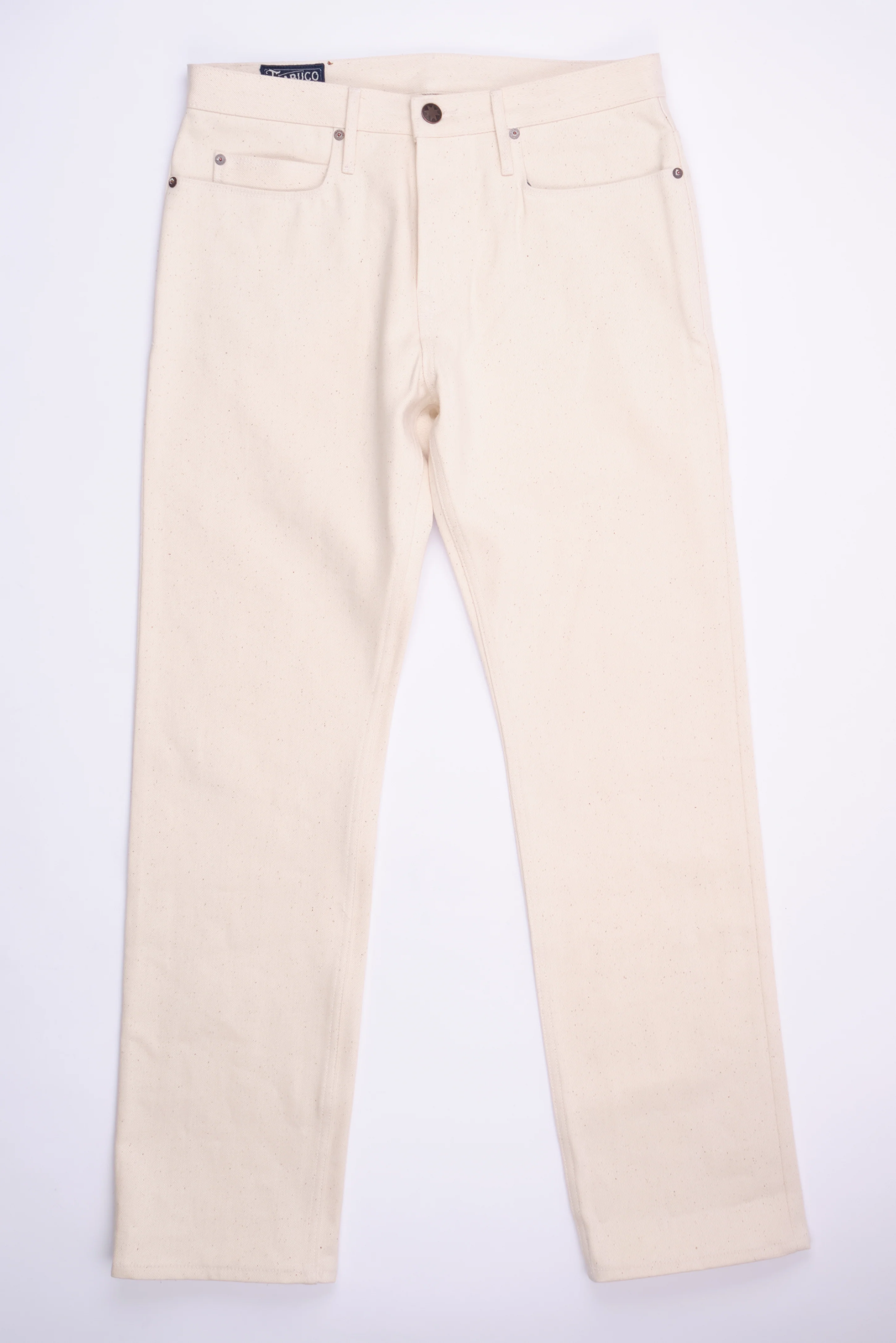 Trabuco Classic Straight <span> 14 Ounce Ecru Denim </span> - Image 6