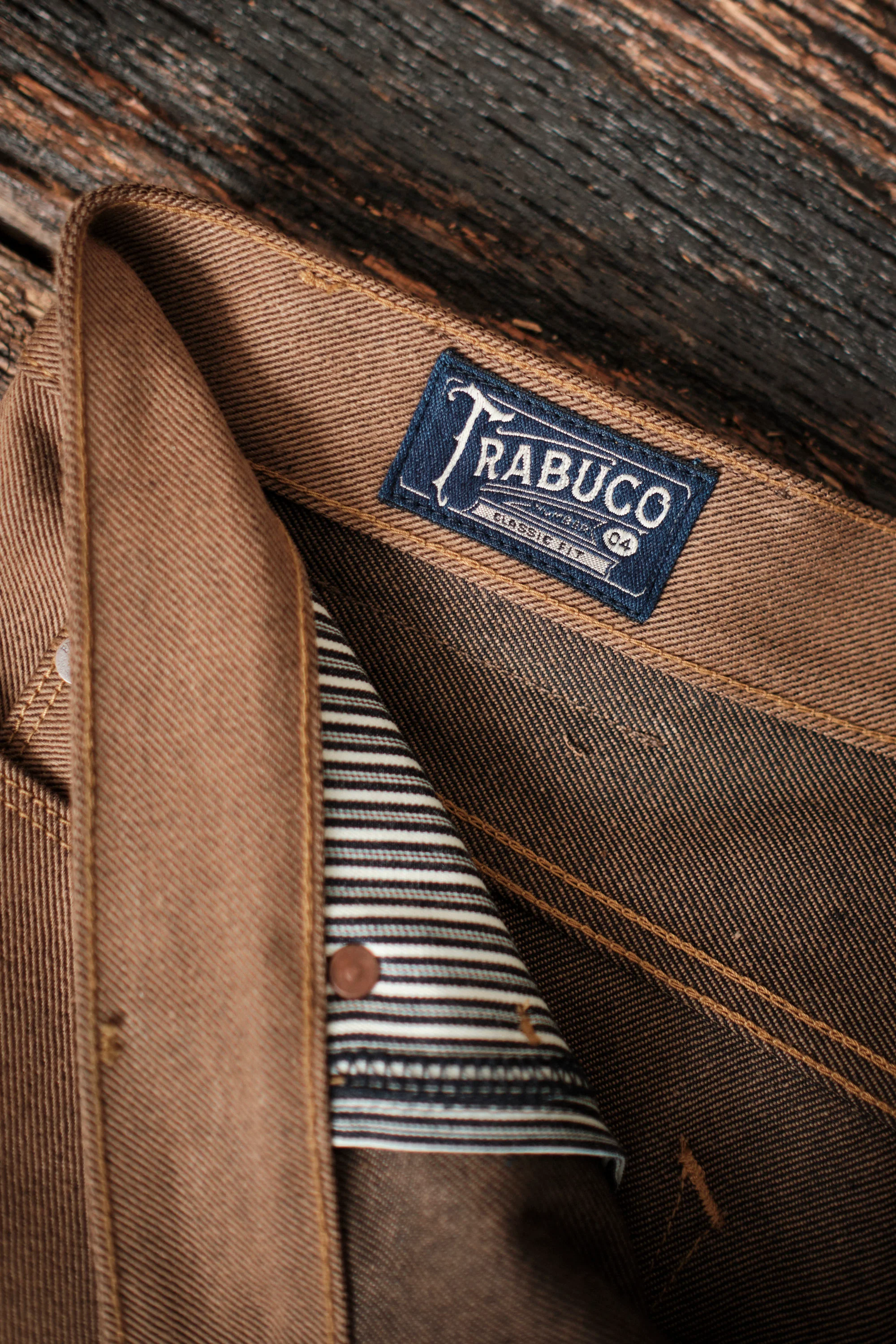 Trabuco Classic Straight <span> 15 Ounce Brown Denim </span> - Image 10