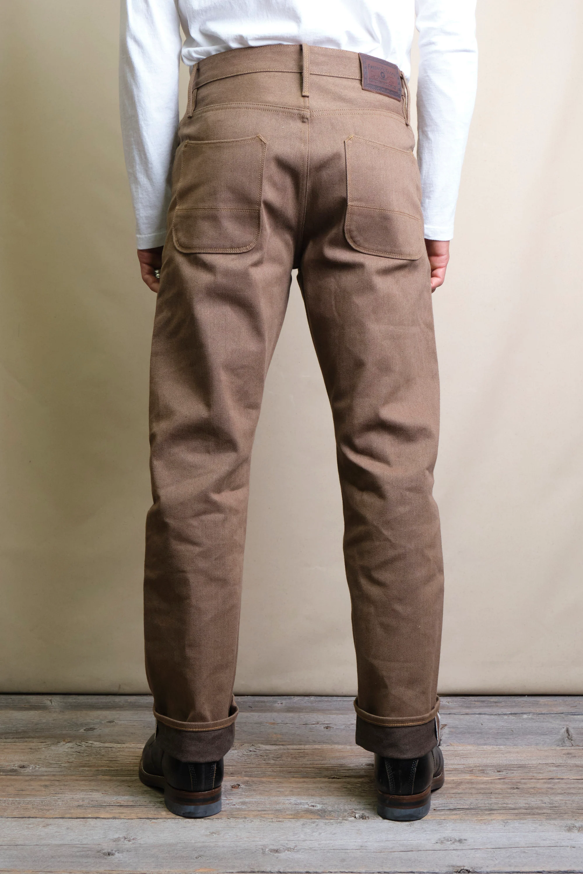 Trabuco Classic Straight <span> 15 Ounce Brown Denim </span> - Image 5