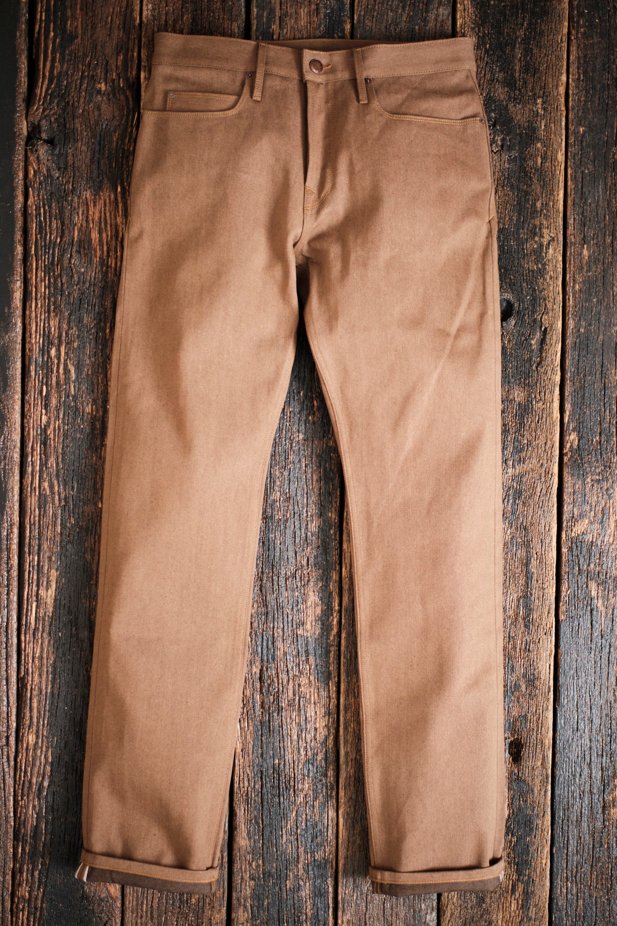 Trabuco Classic Straight <span> 15 Ounce Brown Denim </span> - Image 6