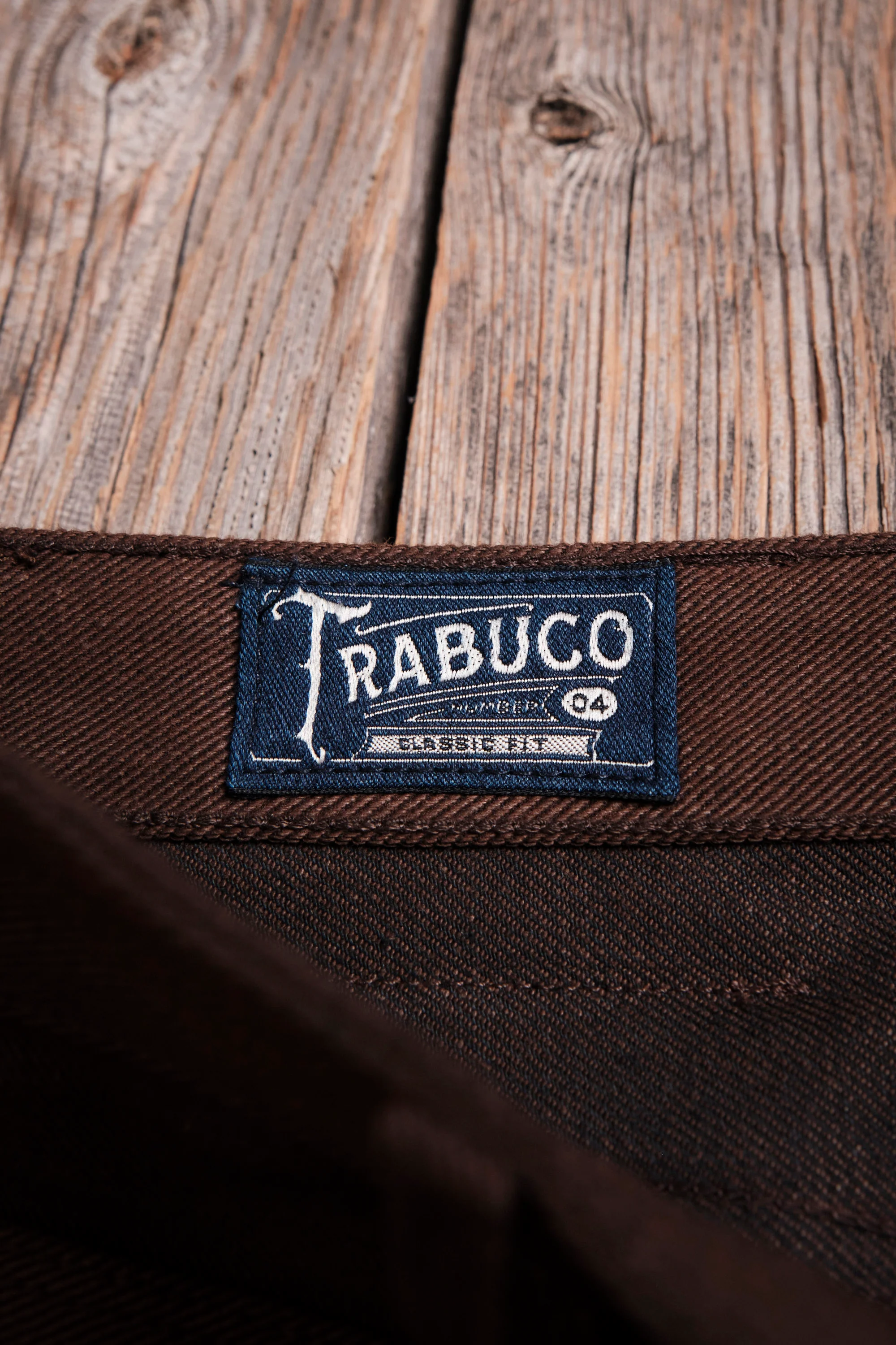 Trabuco Classic Straight <span> 15 Ounce Dark Brown Denim </span> - Image 8