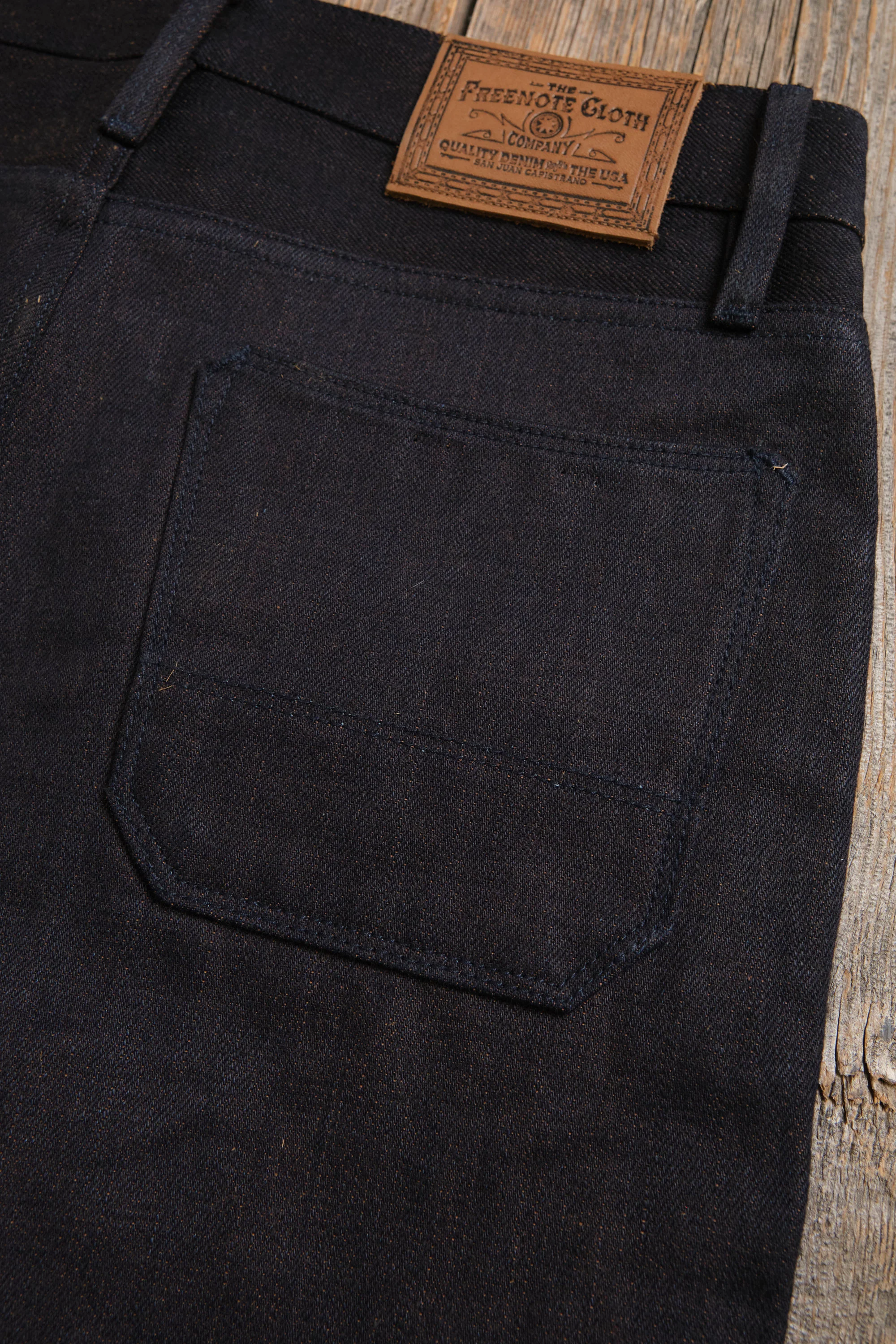 Trabuco Classic Straight 16 Ounce Indigo Brown Denim - Image 11