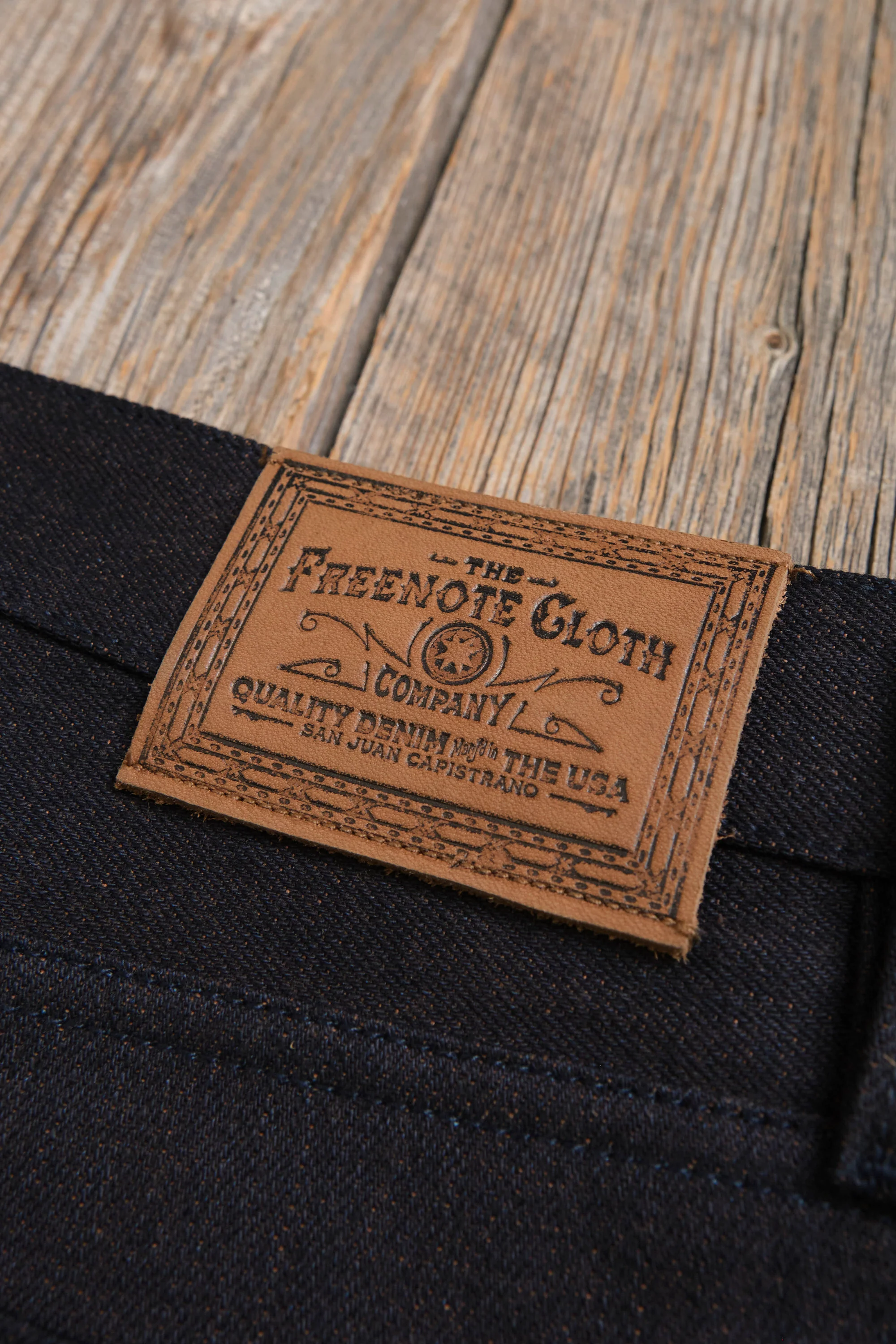 Trabuco Classic Straight 16 Ounce Indigo Brown Denim - Image 12