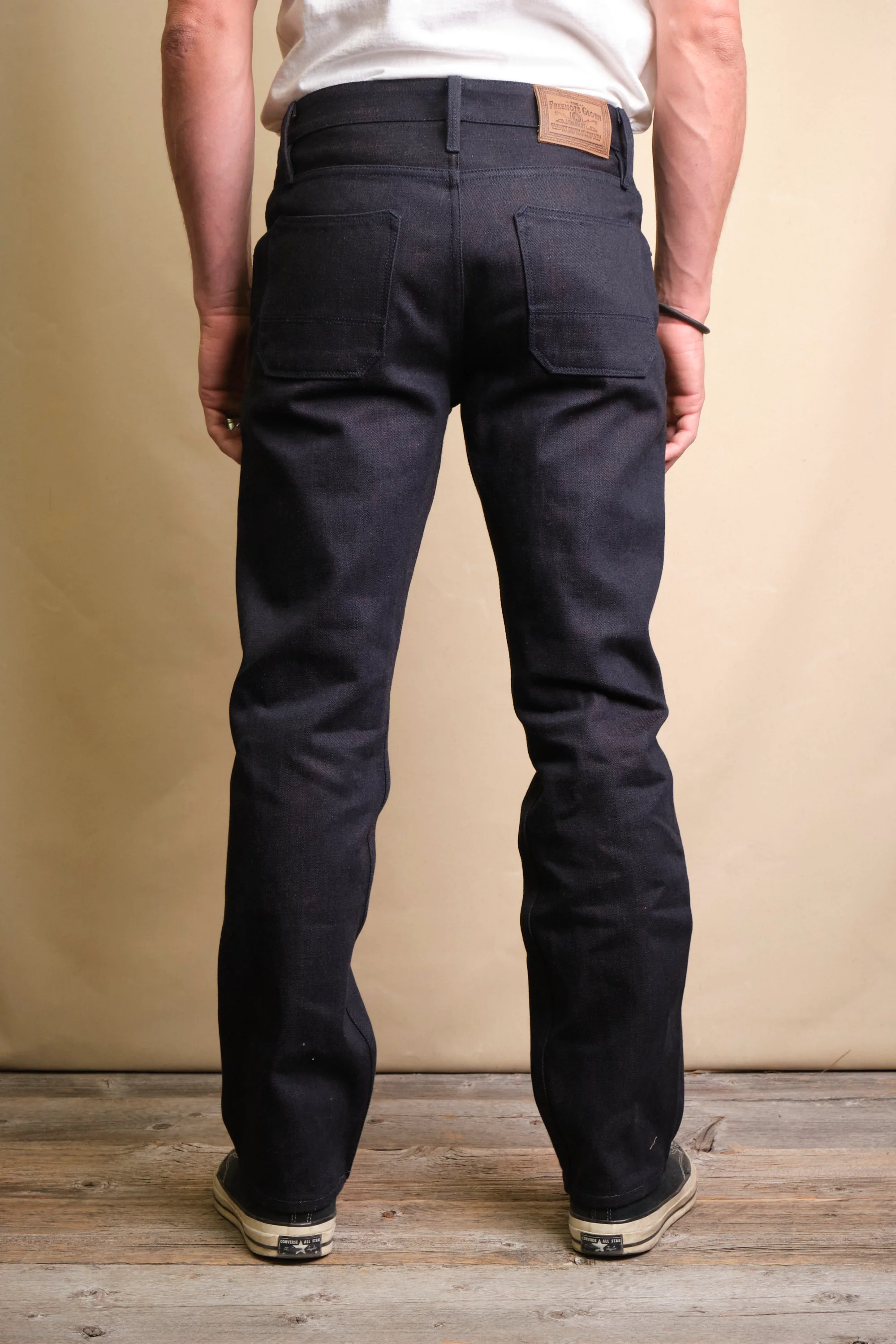 Trabuco Classic Straight 16 Ounce Indigo Brown Denim - Image 5