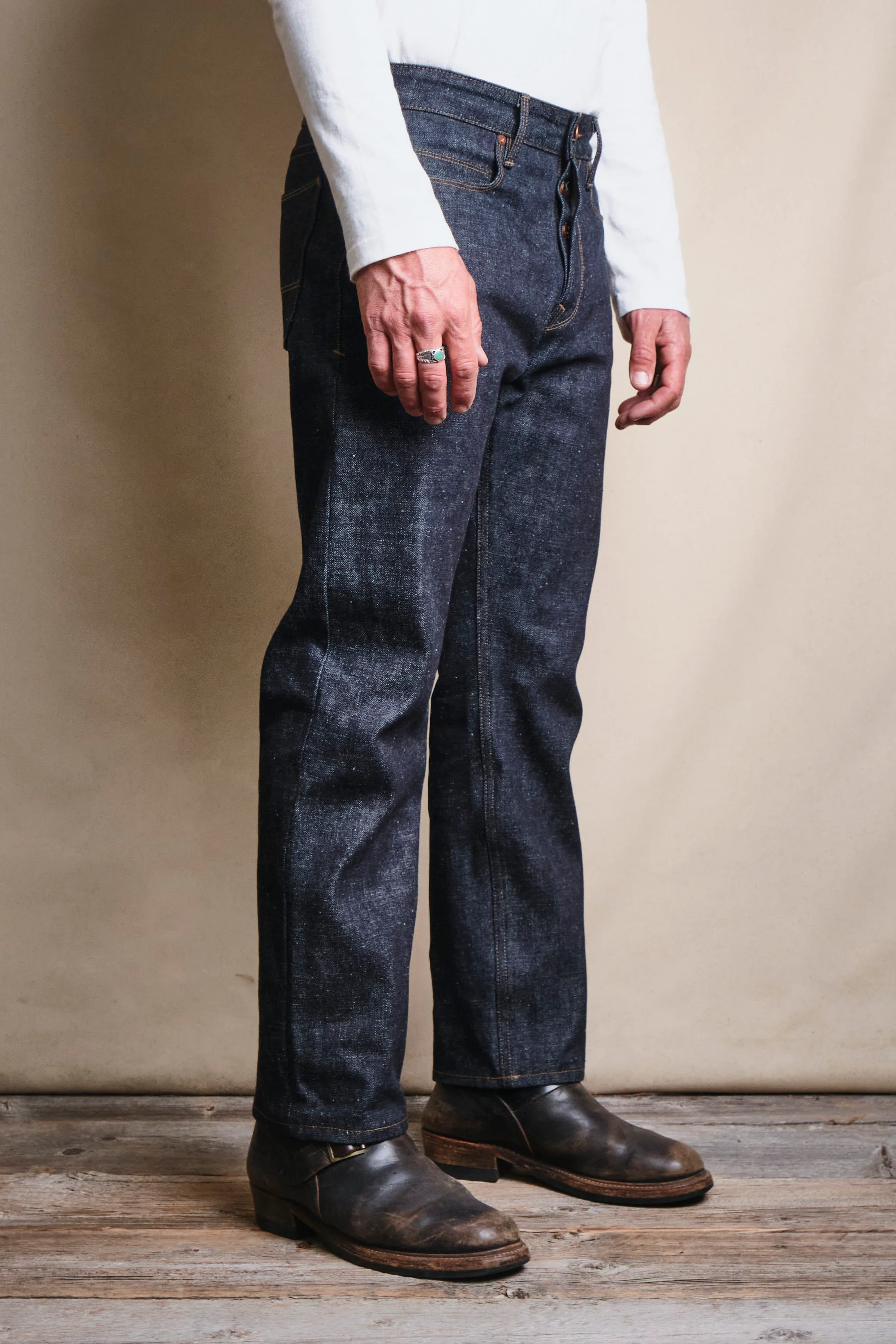 Trabuco Classic Straight 16 Ounce Indigo Denim - Image 3
