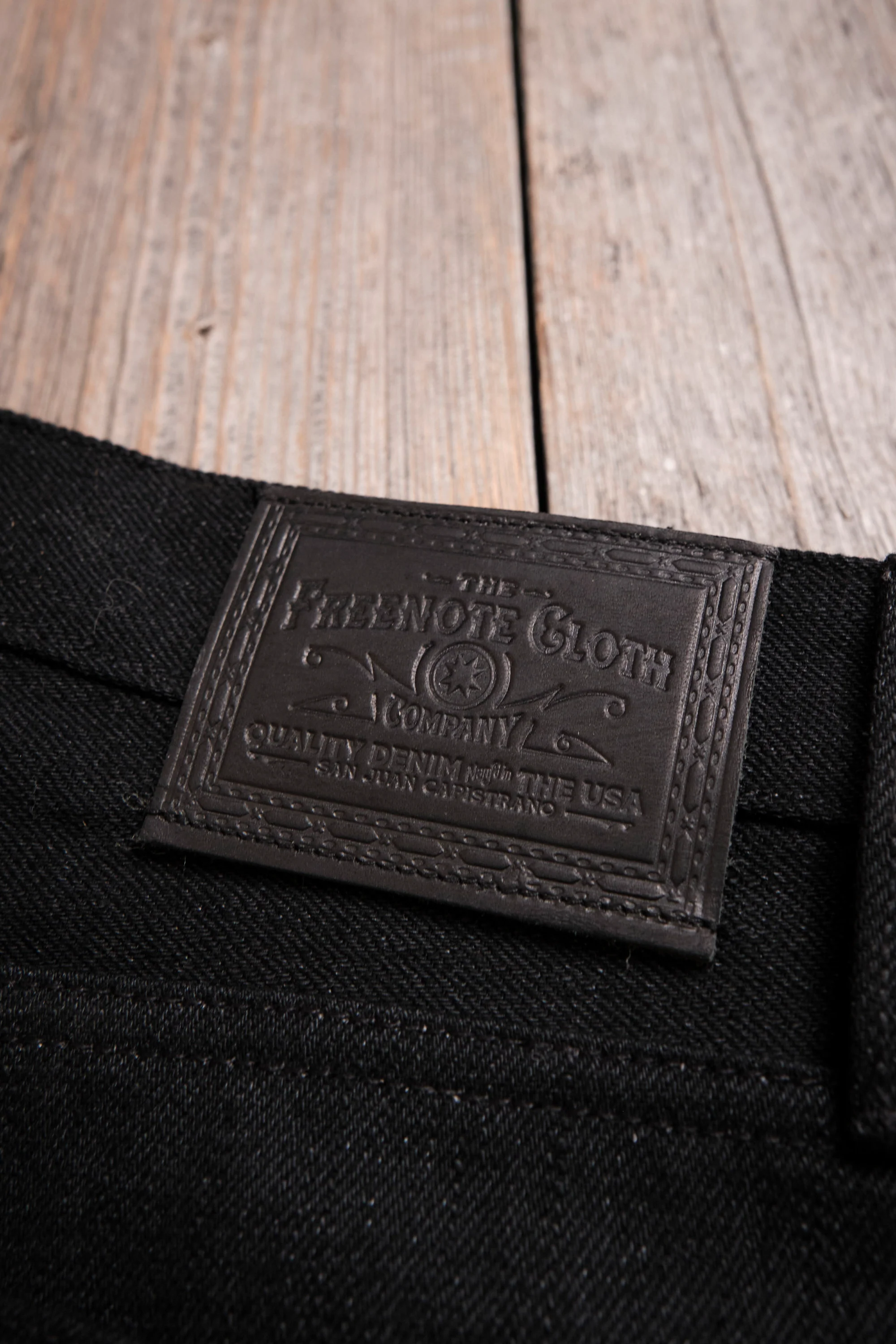 Trabuco Classic Straight <span> 17 Ounce Black Denim </span> - Image 11