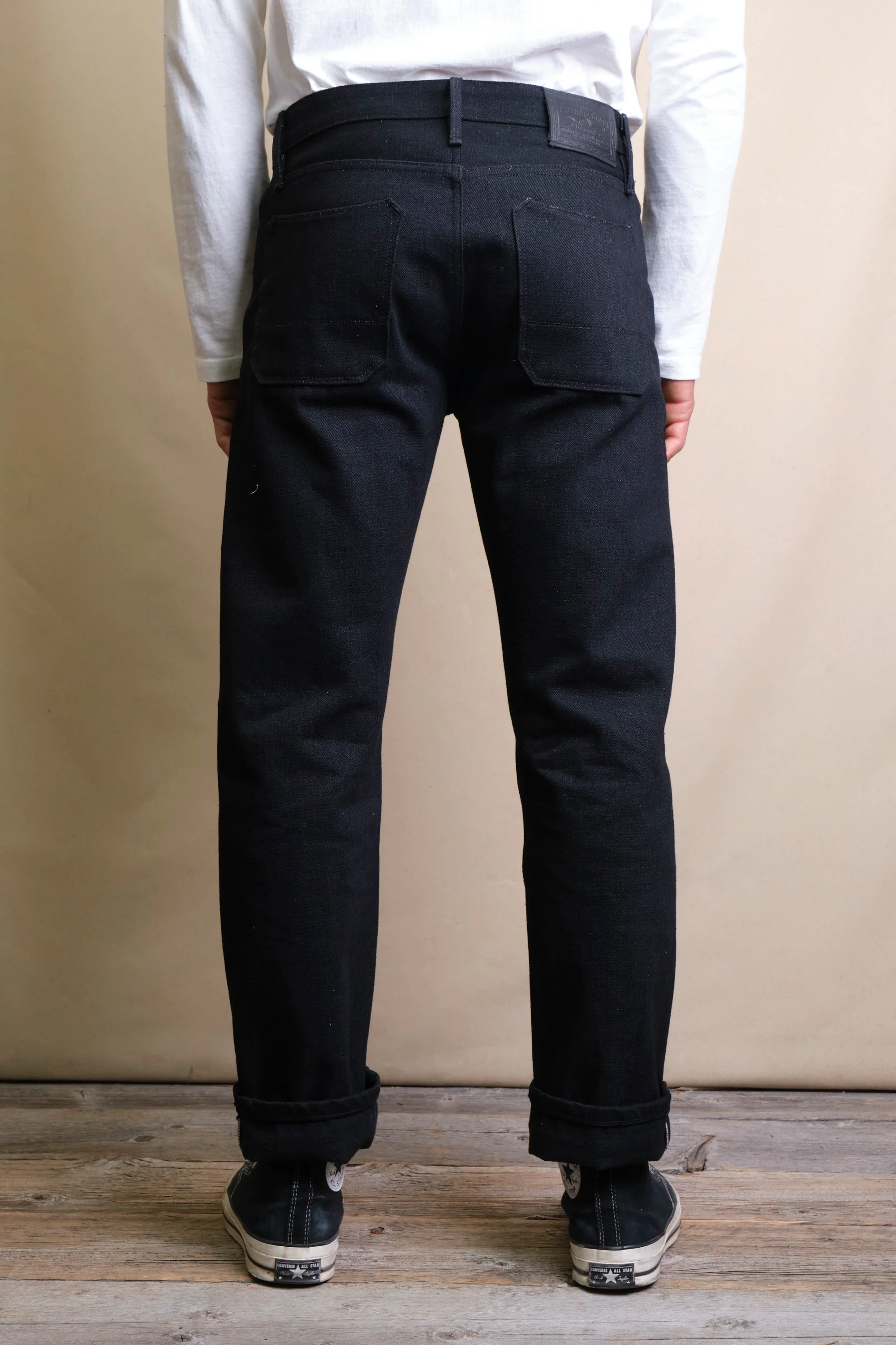 Trabuco Classic Straight <span> 17 Ounce Black Denim </span> - Image 5
