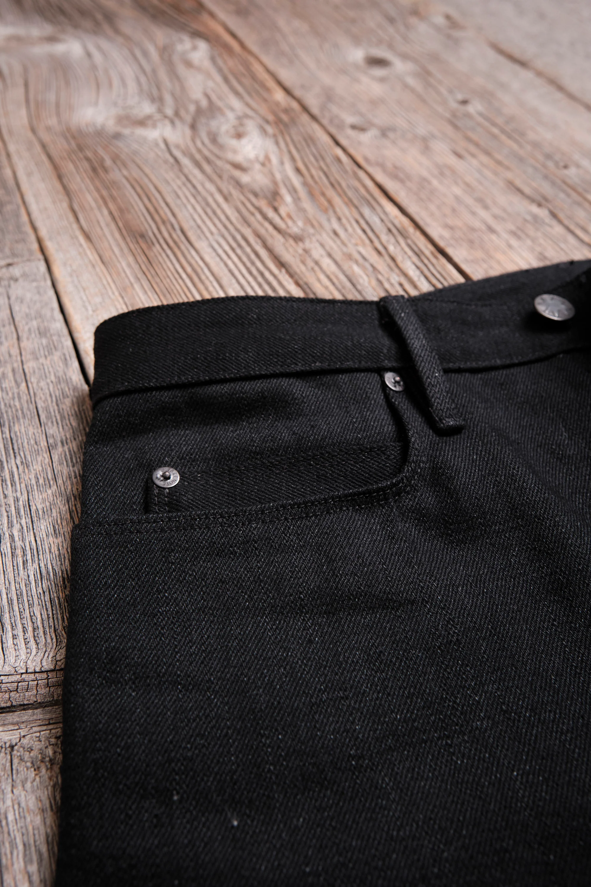 Trabuco Classic Straight <span> 17 Ounce Black Denim </span> - Image 6