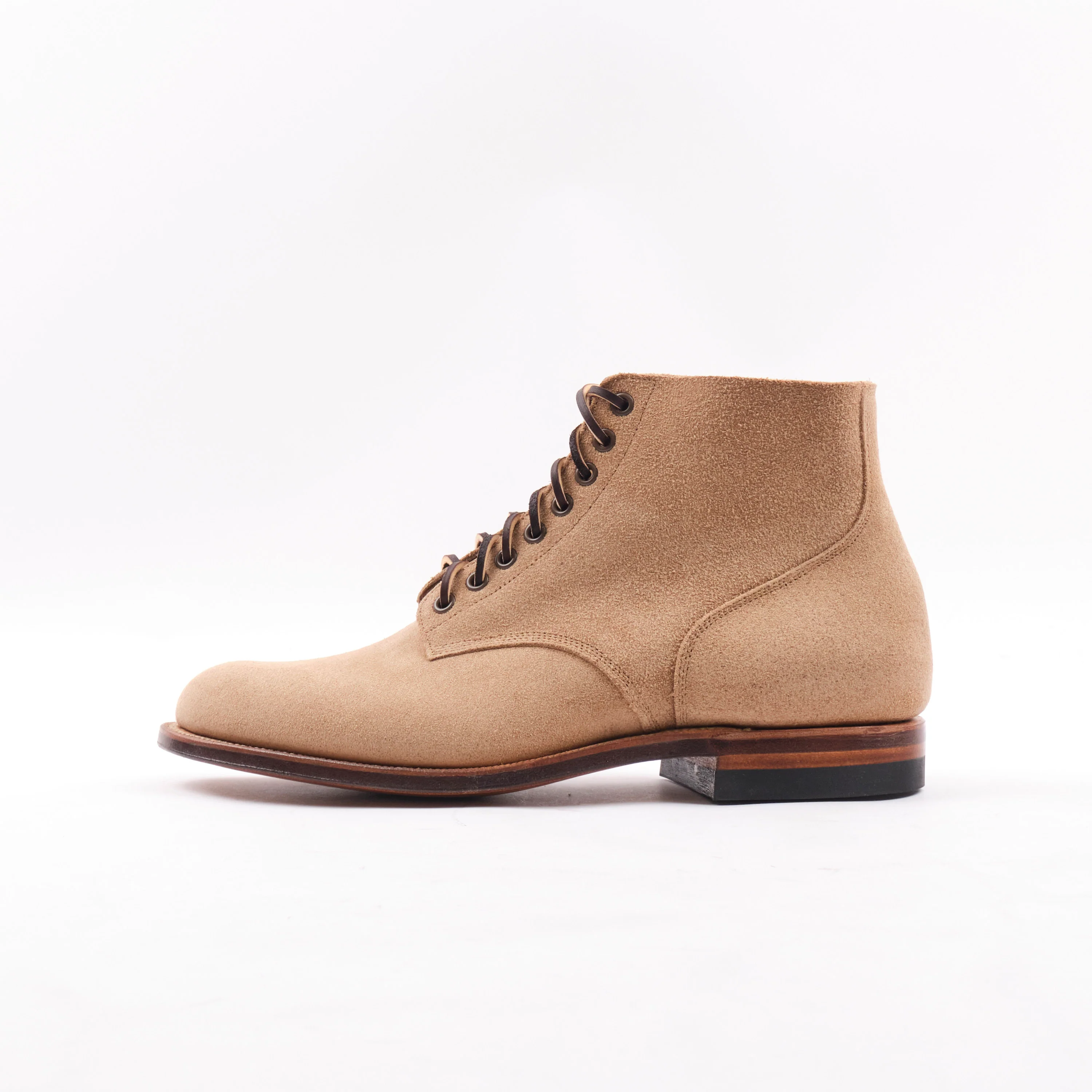 VIBERG 1940 N1 BOOT - MARINE FIELD SHOE NATURAL ROUGHOUT - Image 3