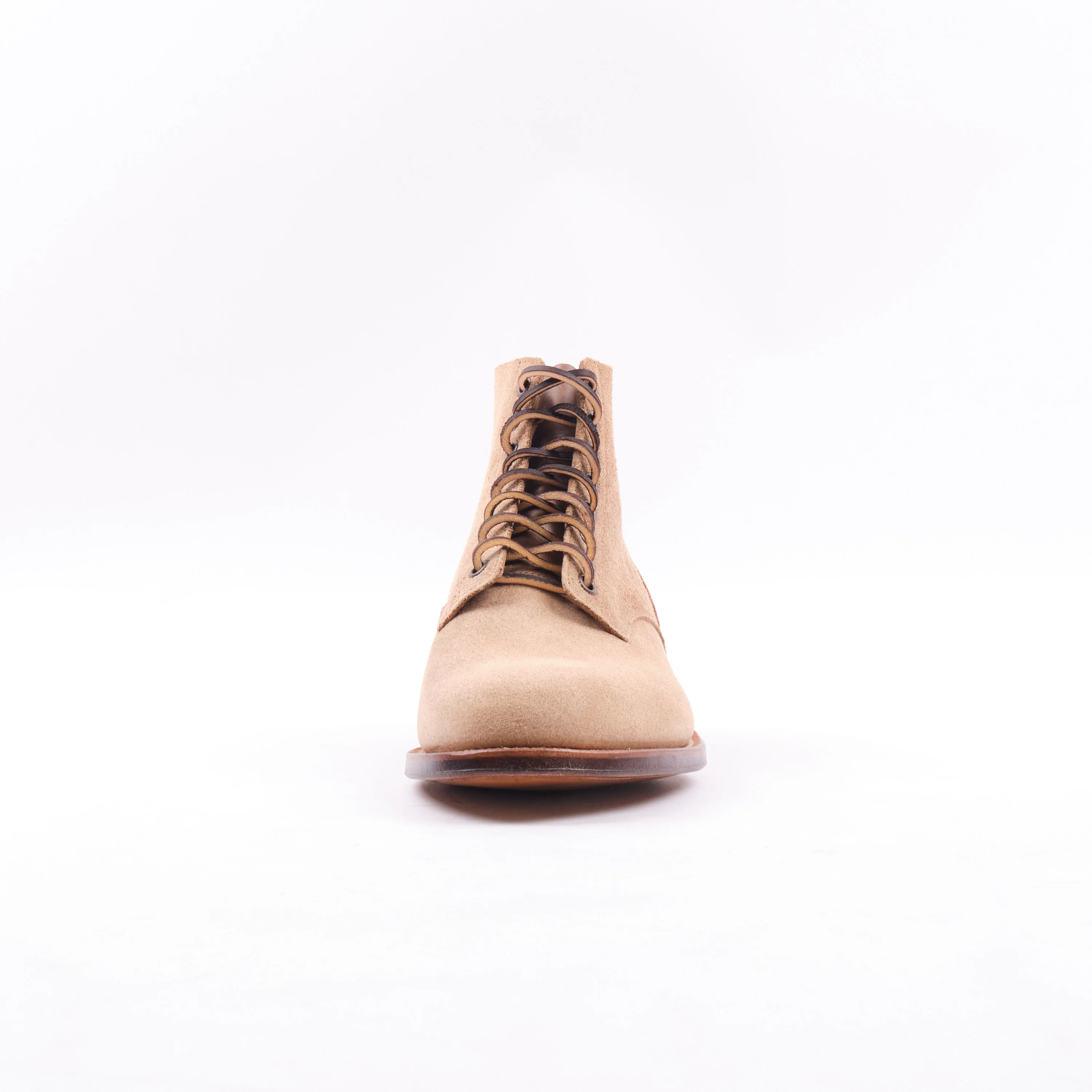 VIBERG 1940 N1 BOOT - MARINE FIELD SHOE NATURAL ROUGHOUT - Image 4