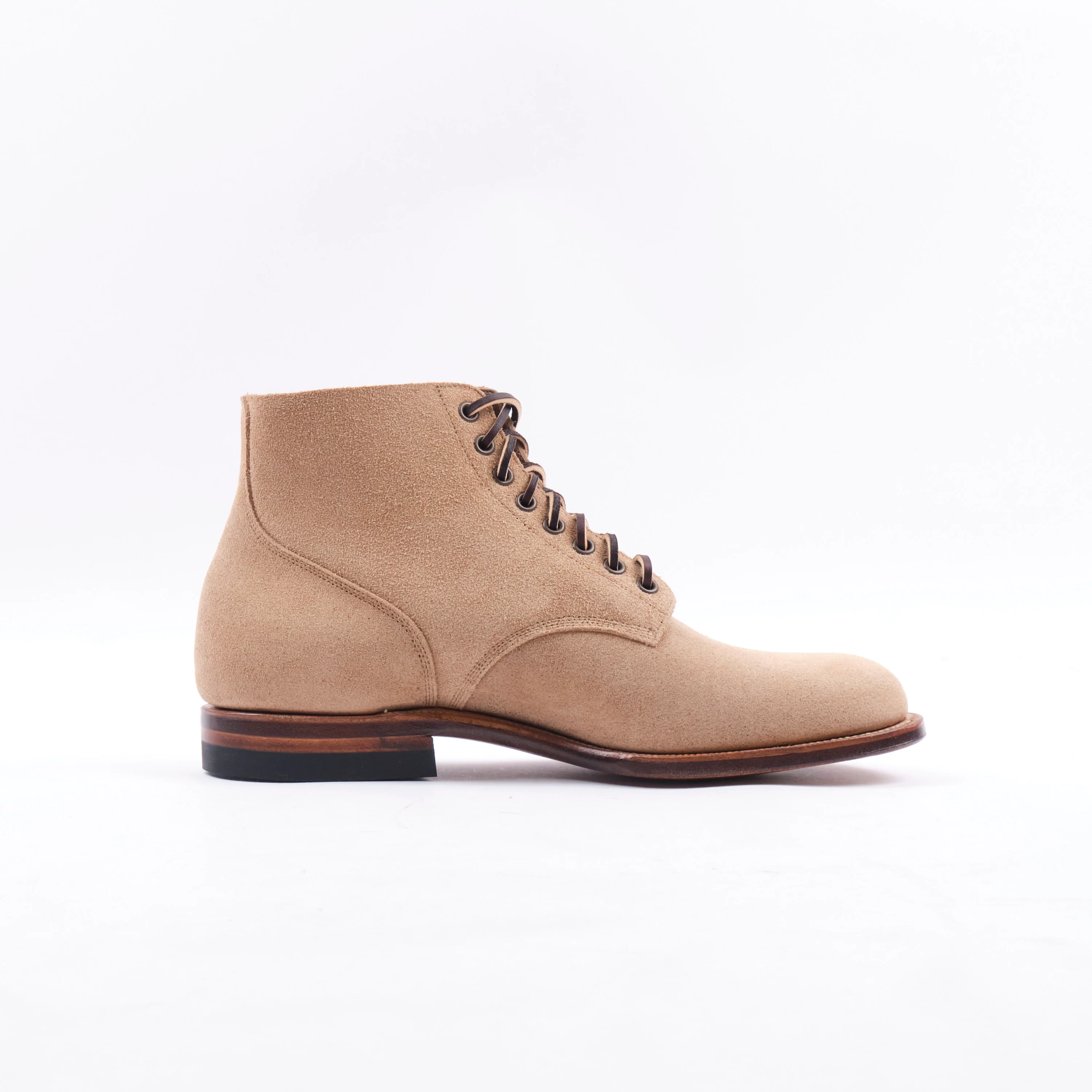 VIBERG 1940 N1 BOOT - MARINE FIELD SHOE NATURAL ROUGHOUT - Image 5