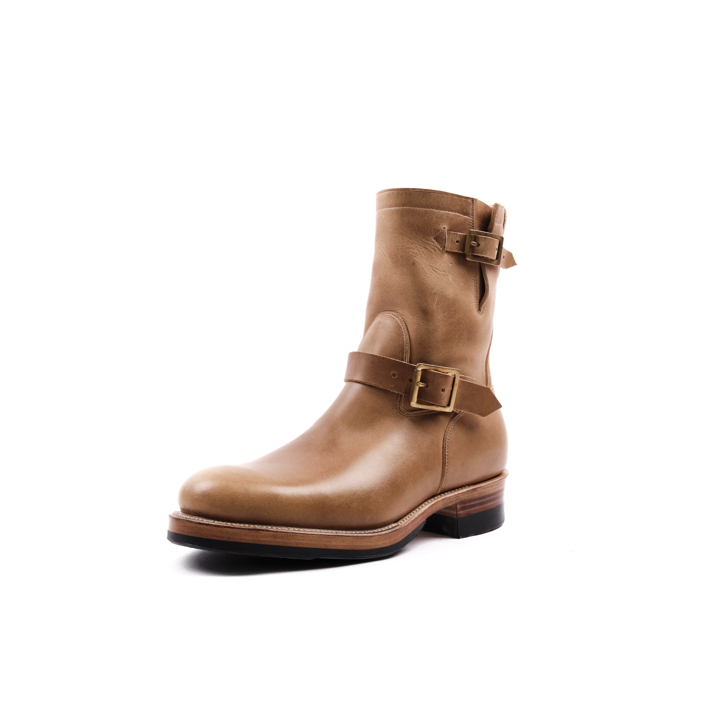 VIBERG ENGINEER BOOT - 2000 LAST - HORWEEN NATURAL CYPRESS - Image 3