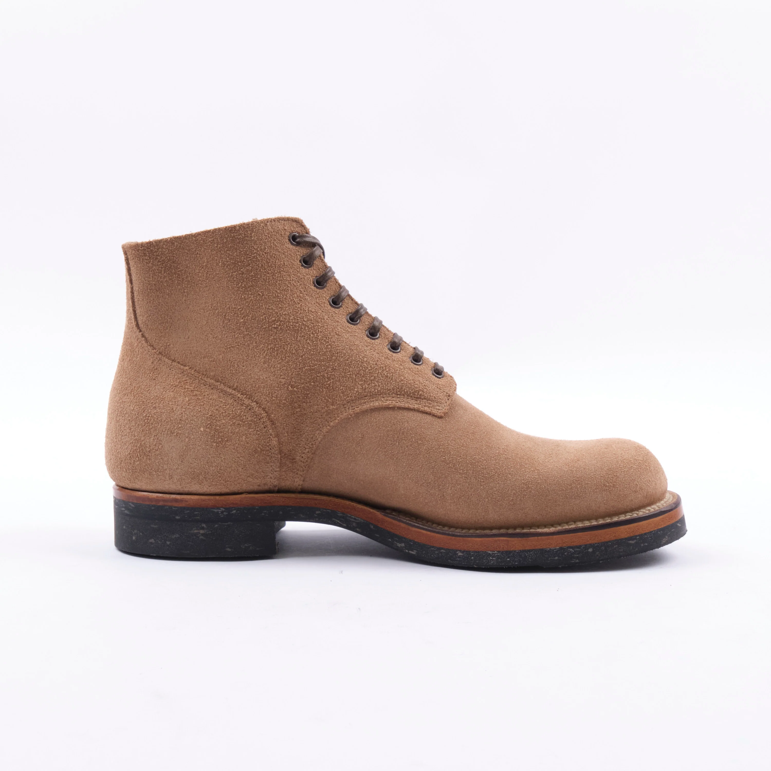 VIBERG N1 BOOT - MARINE FIELD SHOE NATURAL ROUGHOUT - Image 4