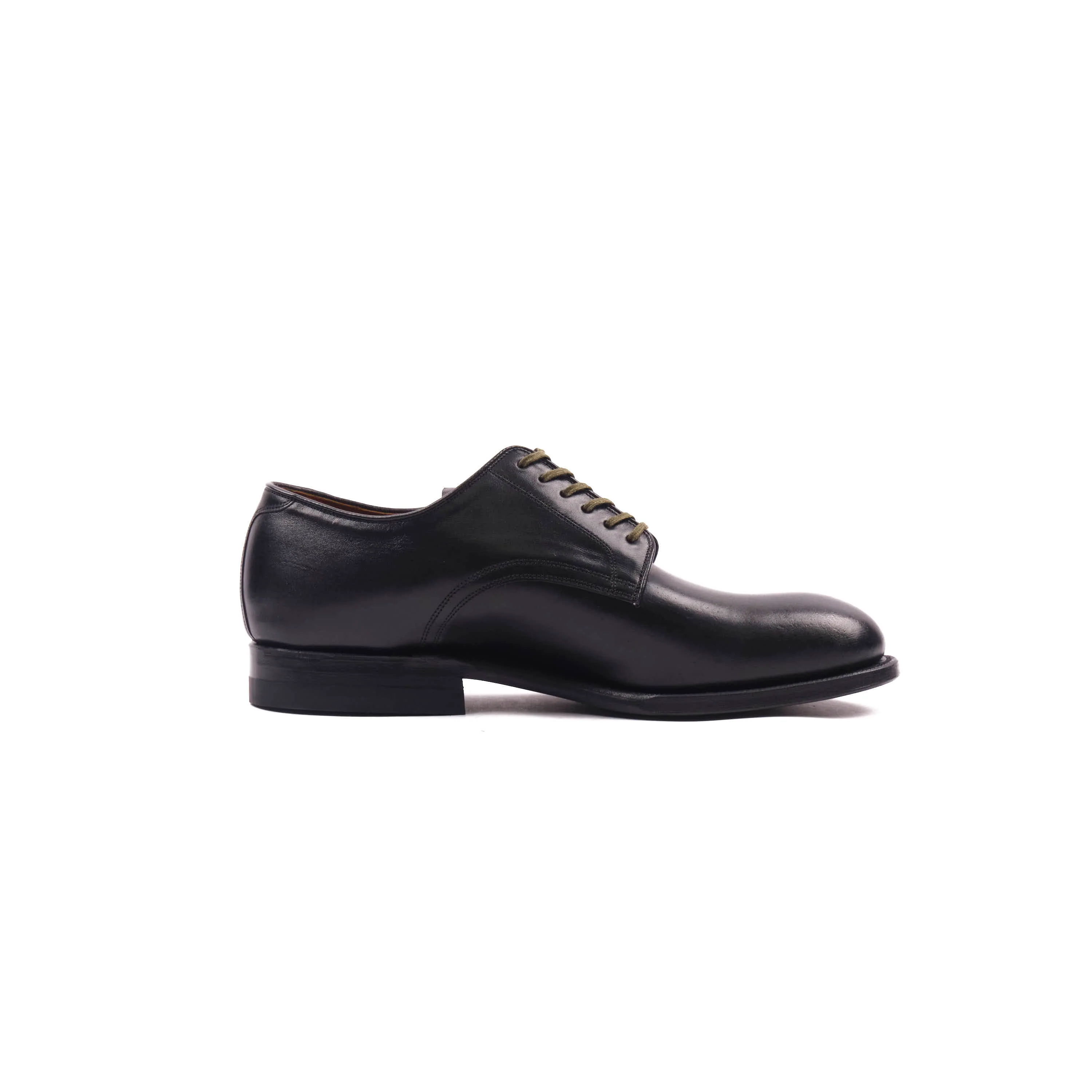 VIBERG NAVVY CUT SHOE - NERO KANGAROO - Image 6